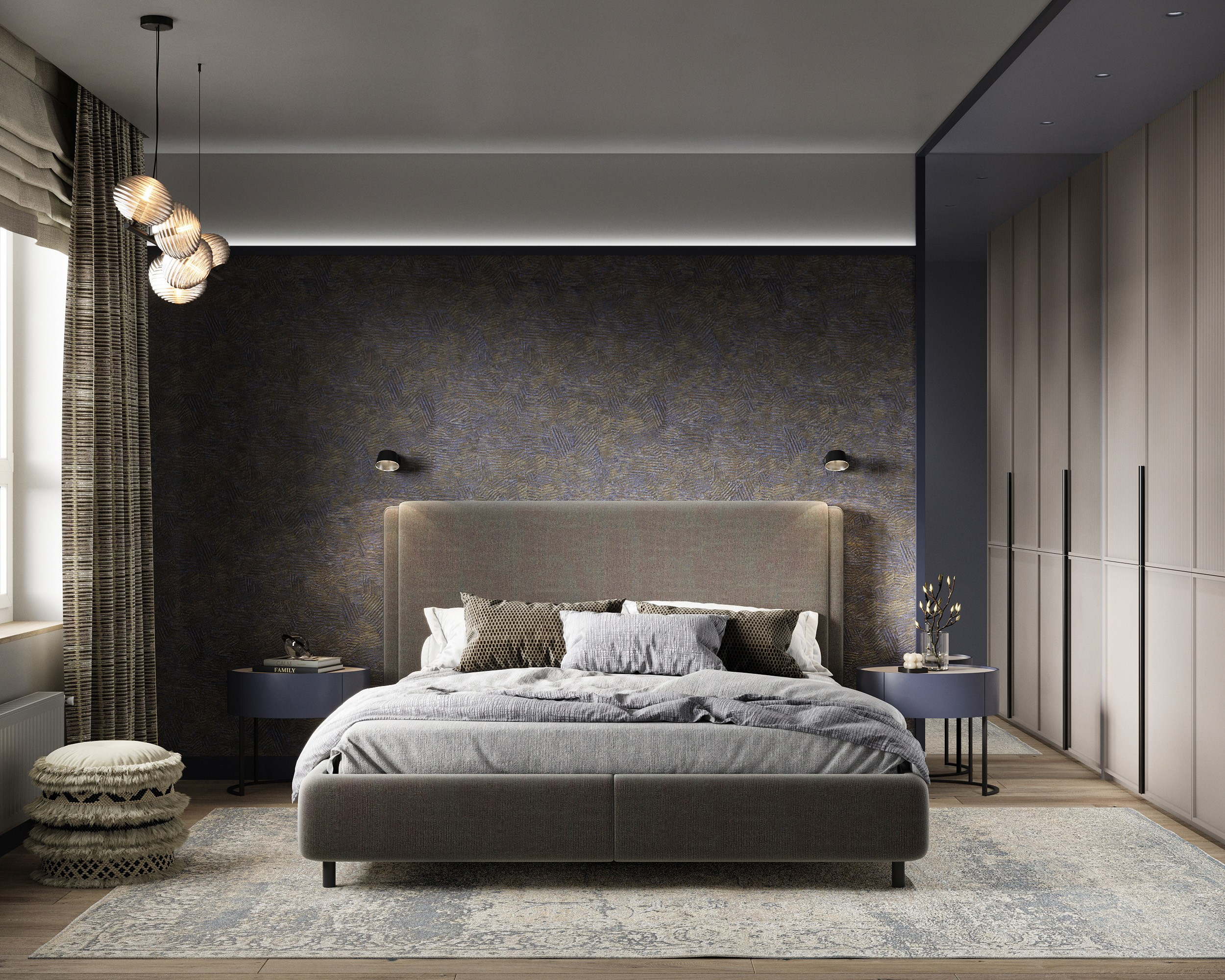 Bedroom. 3D-Визуализатор Алёна Сулохина