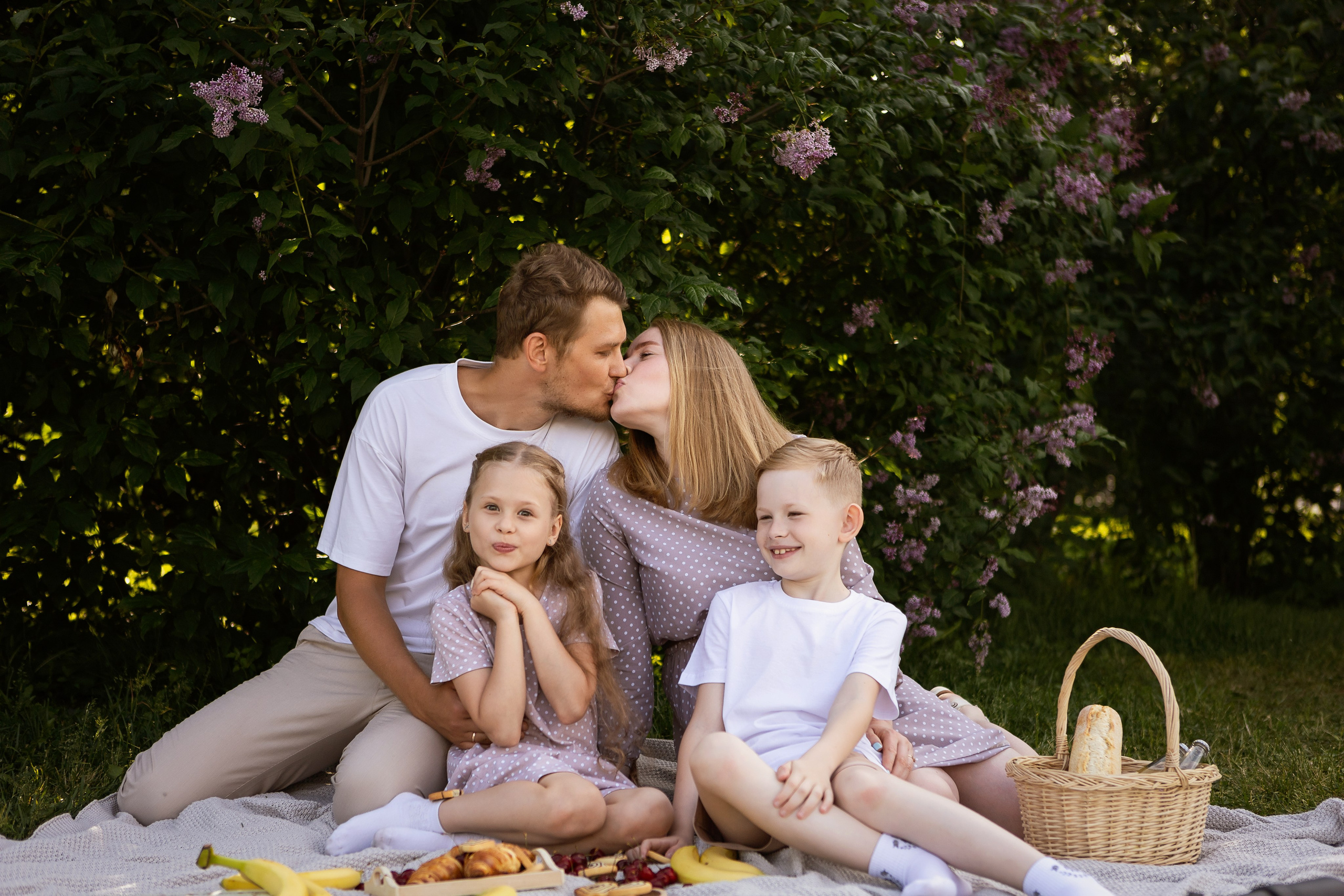 Веселый пикник. Женский, семейный и детский фотограф Москва Черешнева Злата