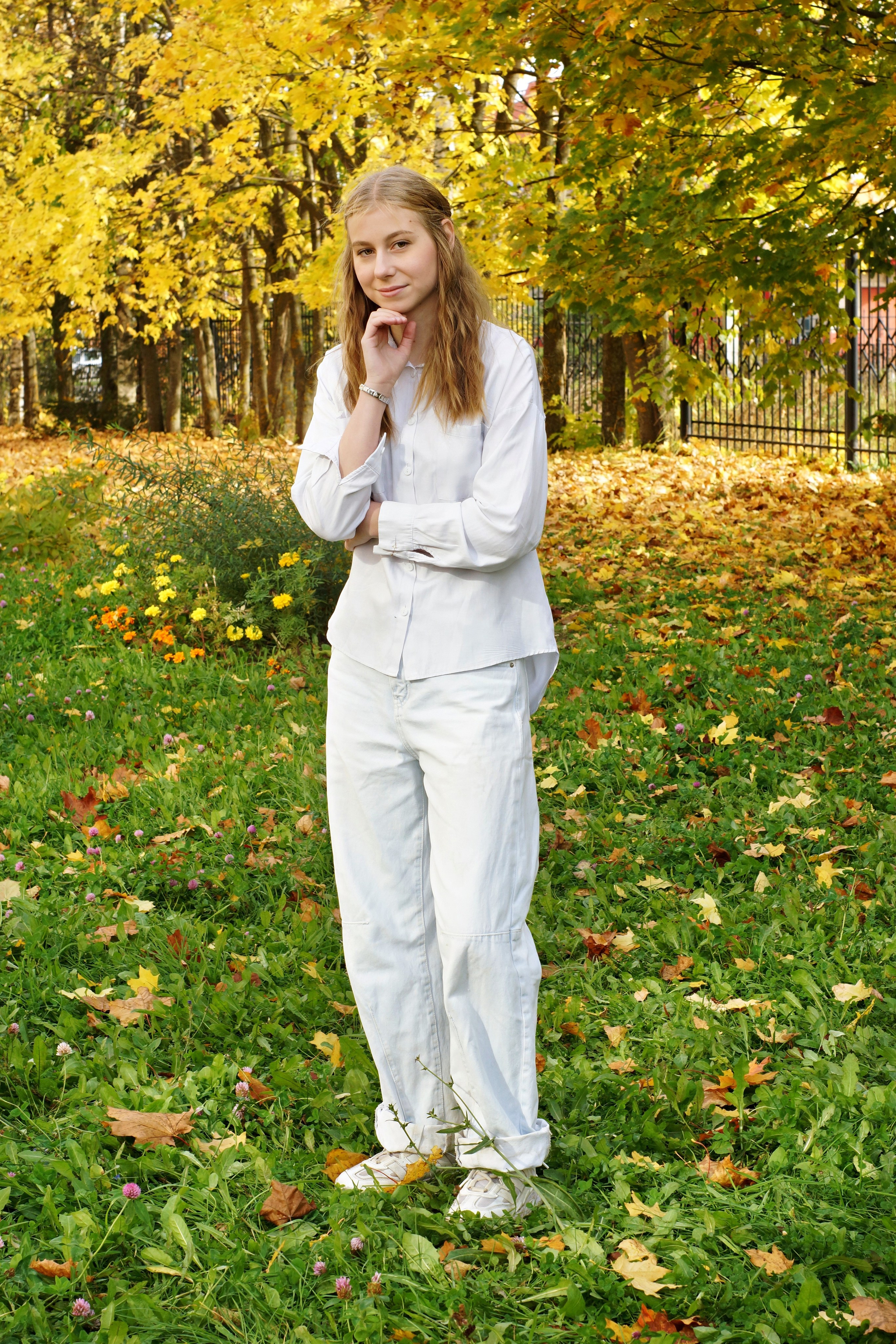 Осенняя фотосессия в школе г. Йошкар-Ола