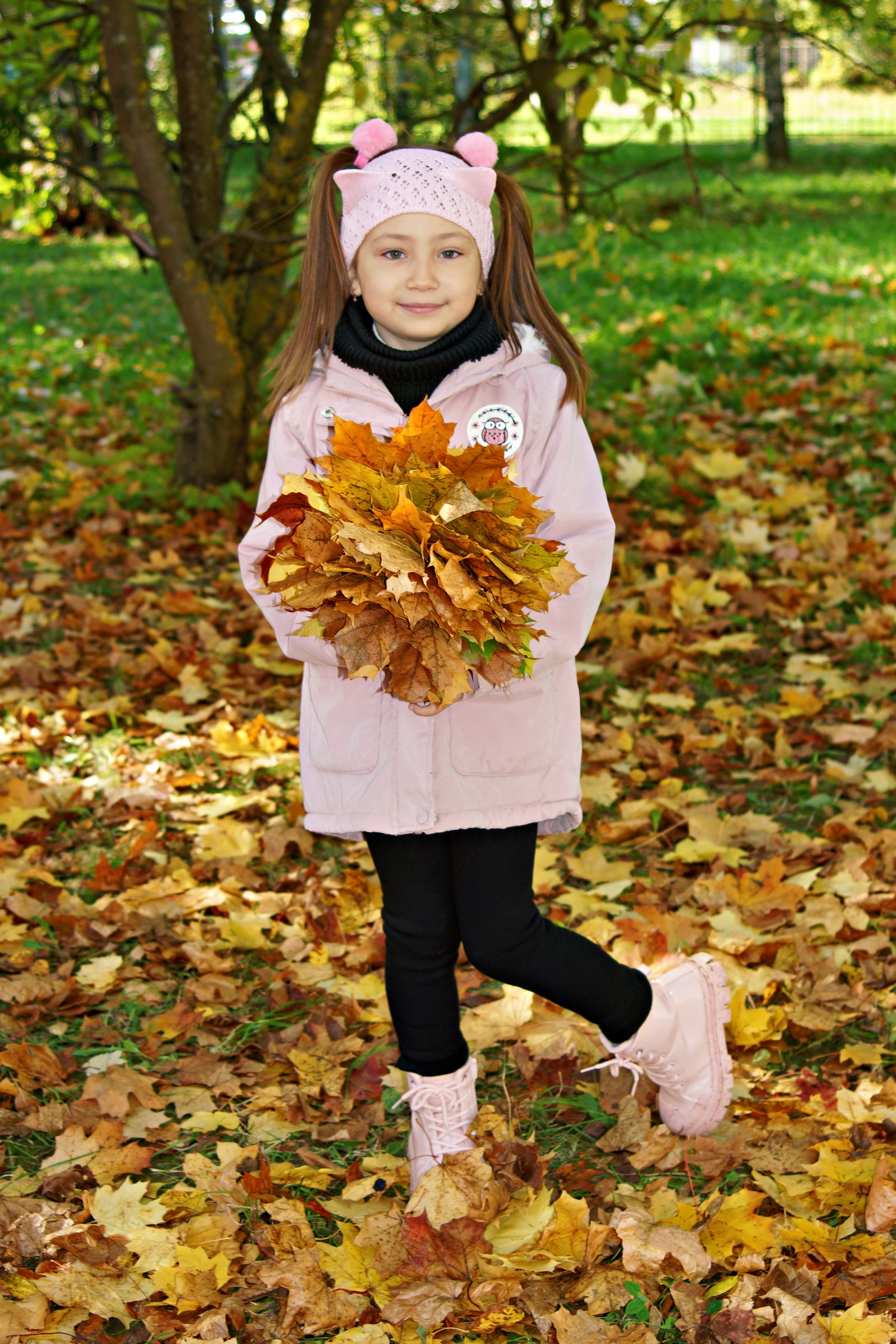 Осенняя фотосессия в детском саду г. Йошкар-Ола