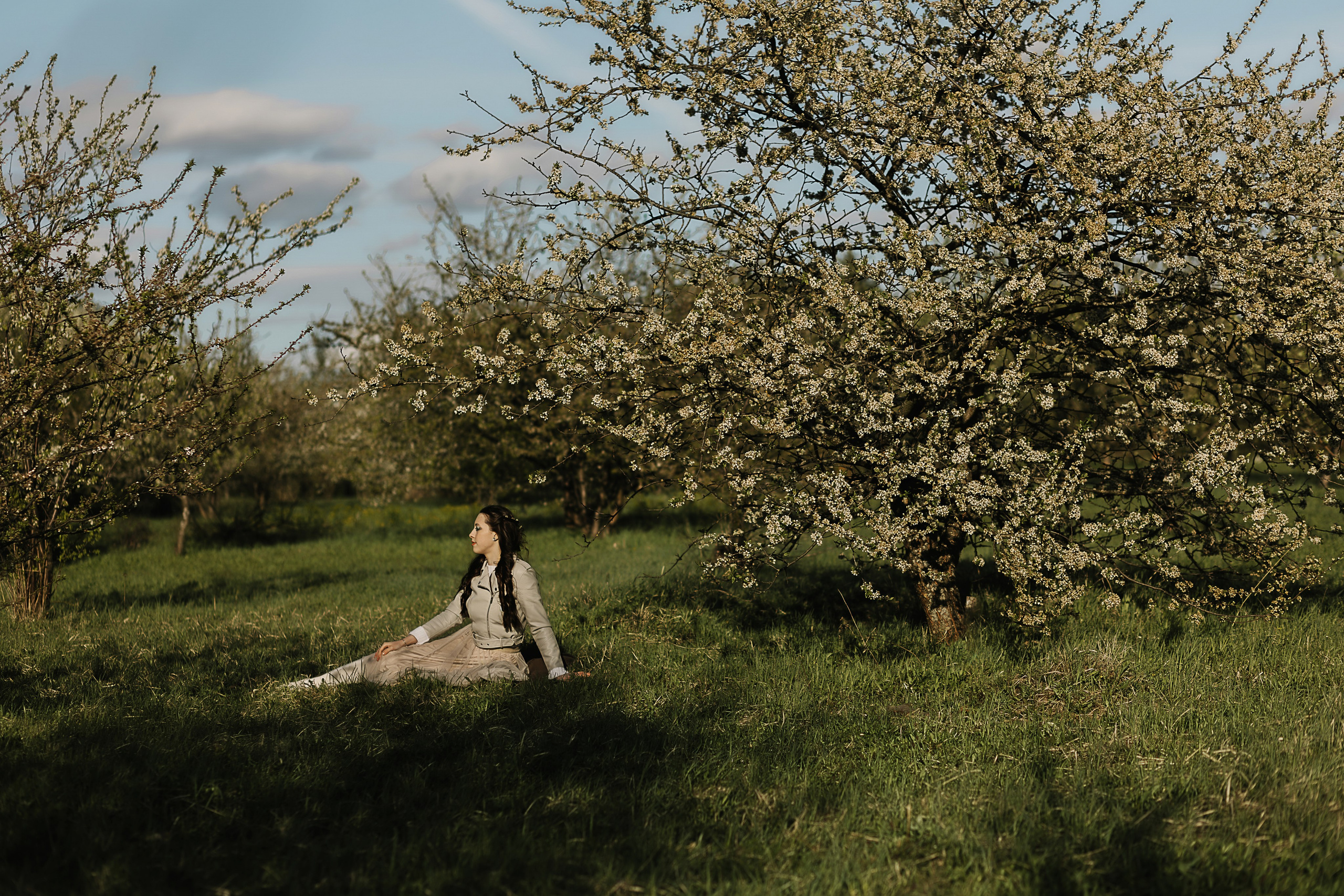 Фотосессия в цветении в Москве. Семейный и женский фотограф в Москве Надежда Воробьева