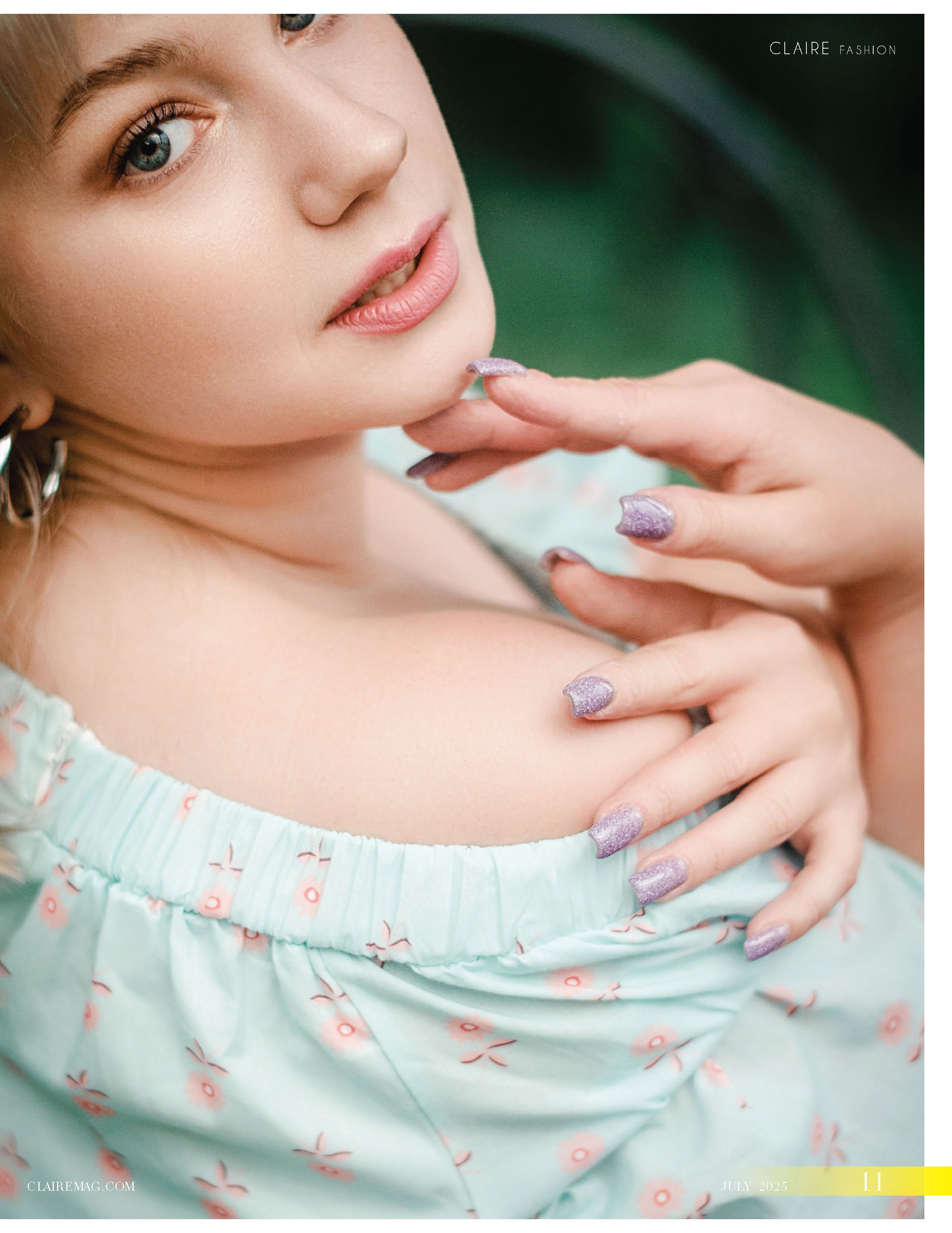 Съемка для международных журналов в Брянске