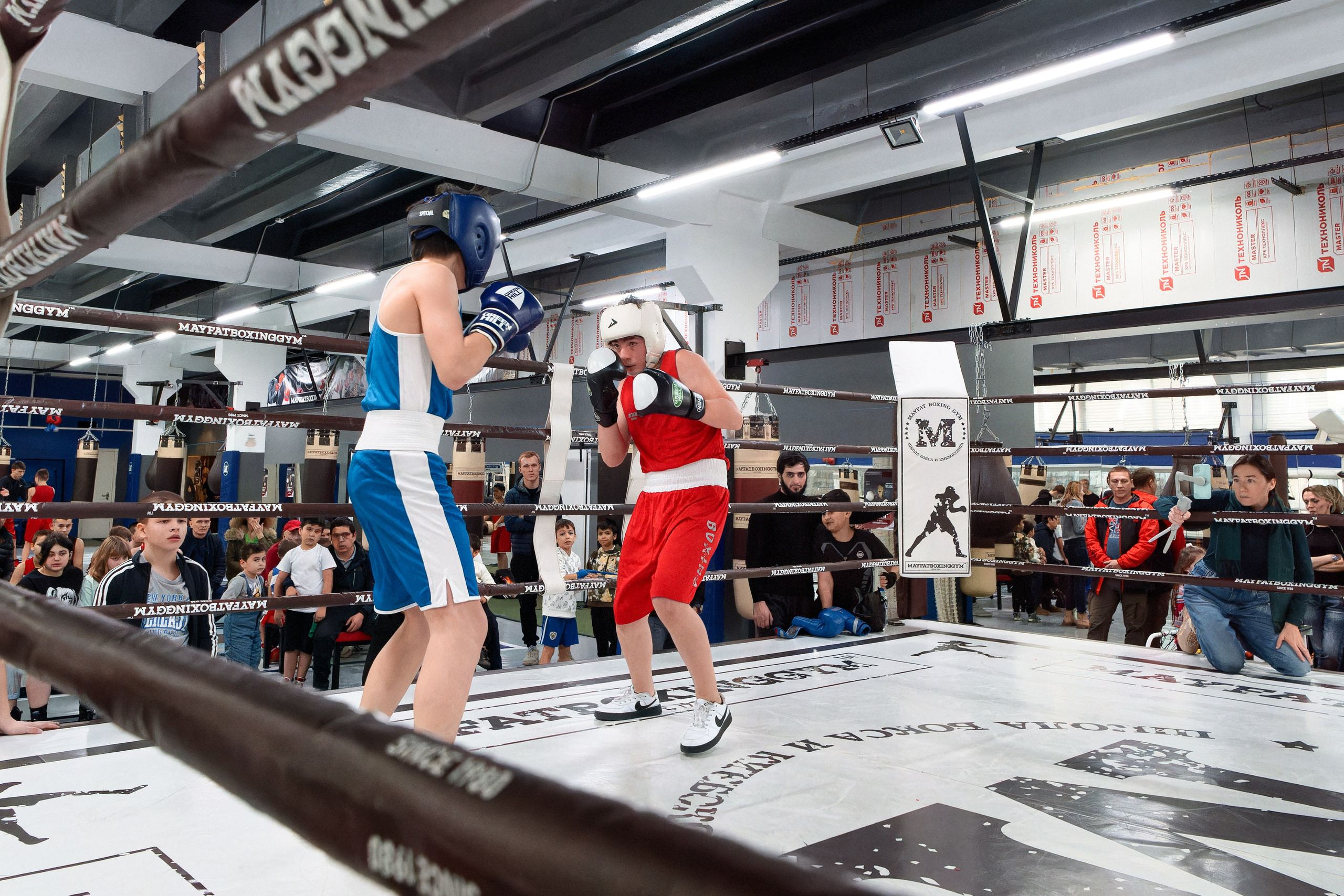 «Открытый ринг» в школе бокса Сергея Майфата. Зеленоград, 12.11.2023 г. Фотограф Никифоров-Гордеев Сергей. Москва и МО