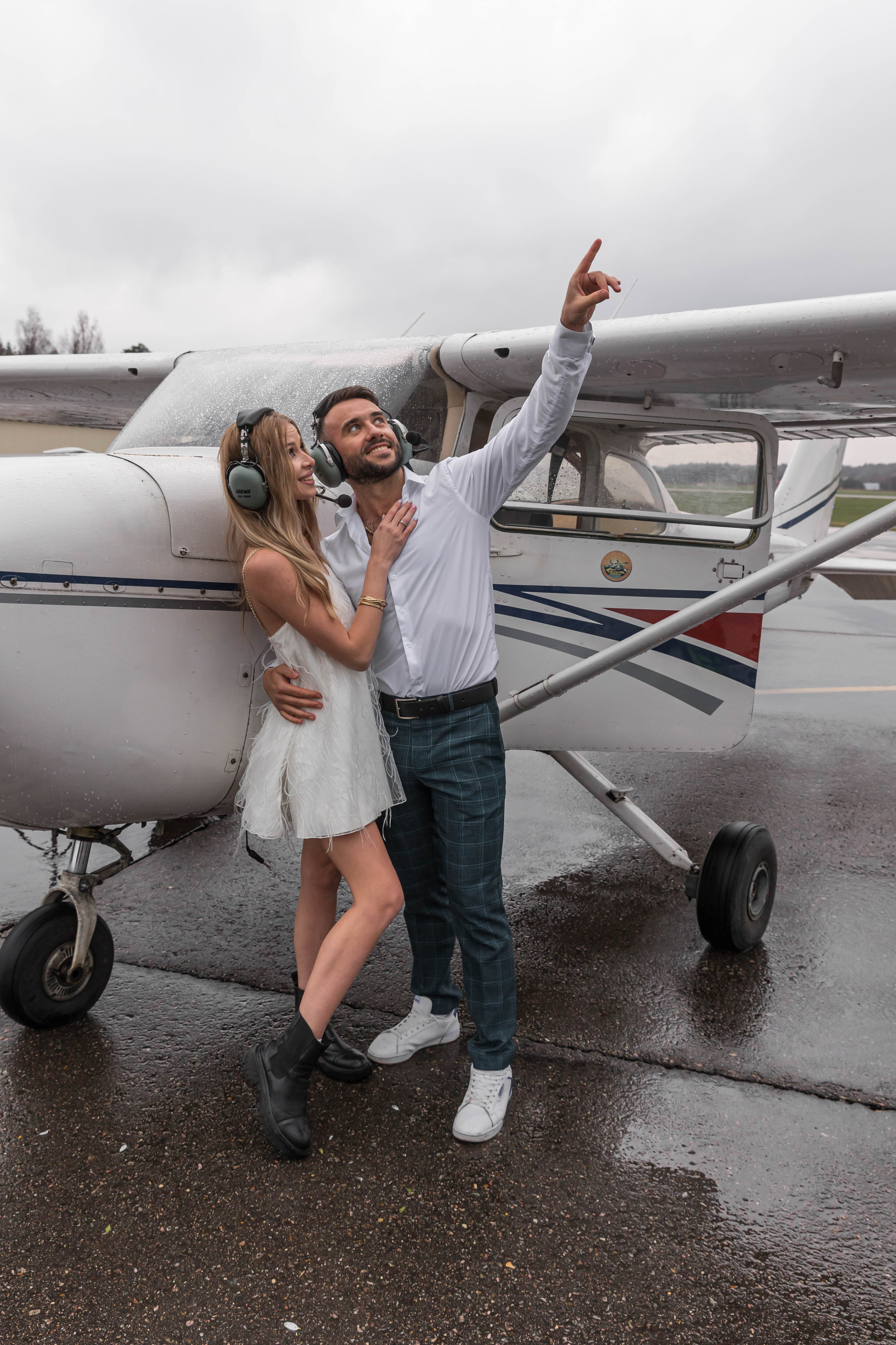 Аэродром. Роман и Виктория. Фотограф свадебный Москва.Серпухов. Андрей Гоев