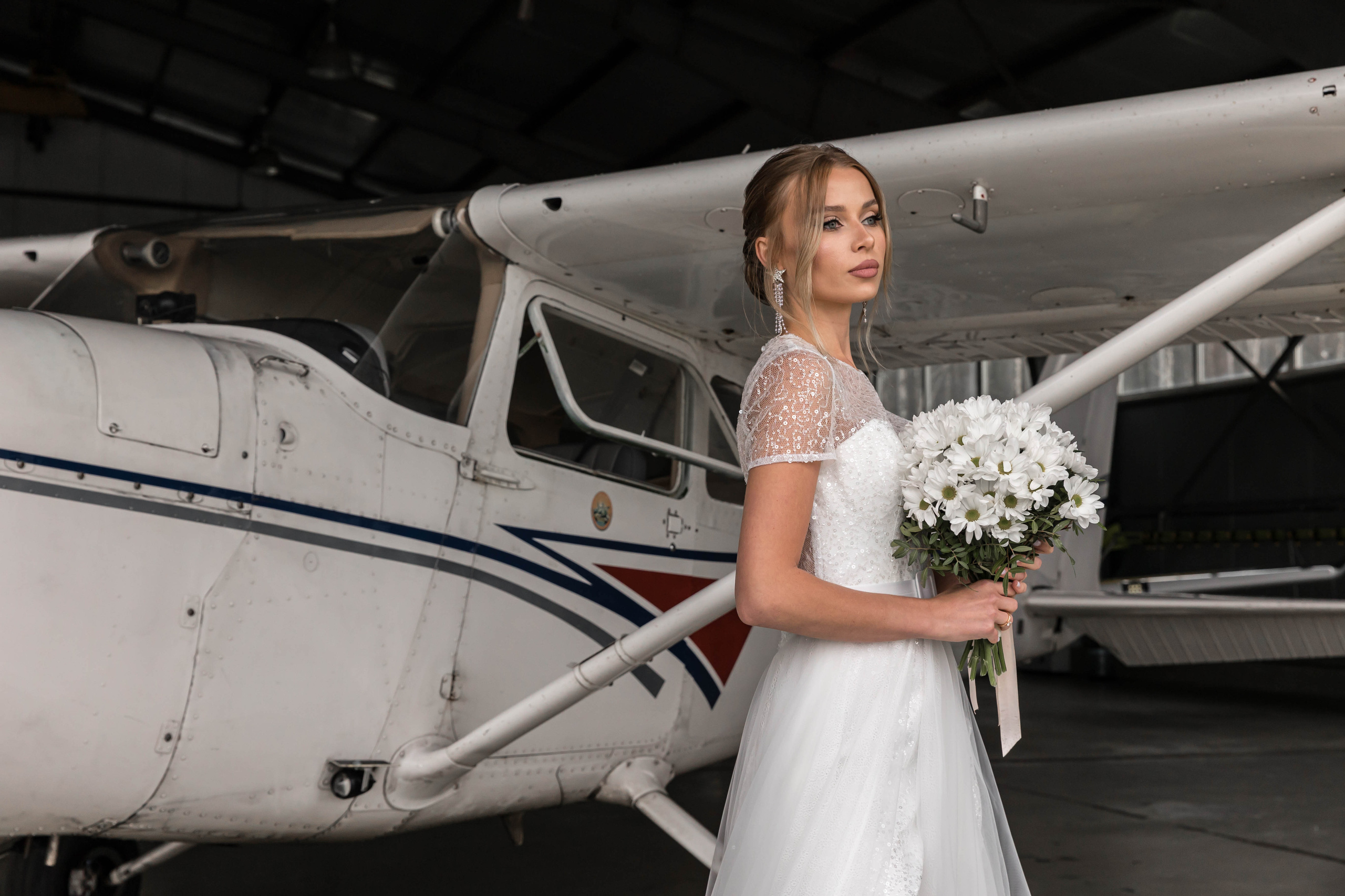 Аэродром. Роман и Виктория. Фотограф свадебный Москва.Серпухов. Андрей Гоев
