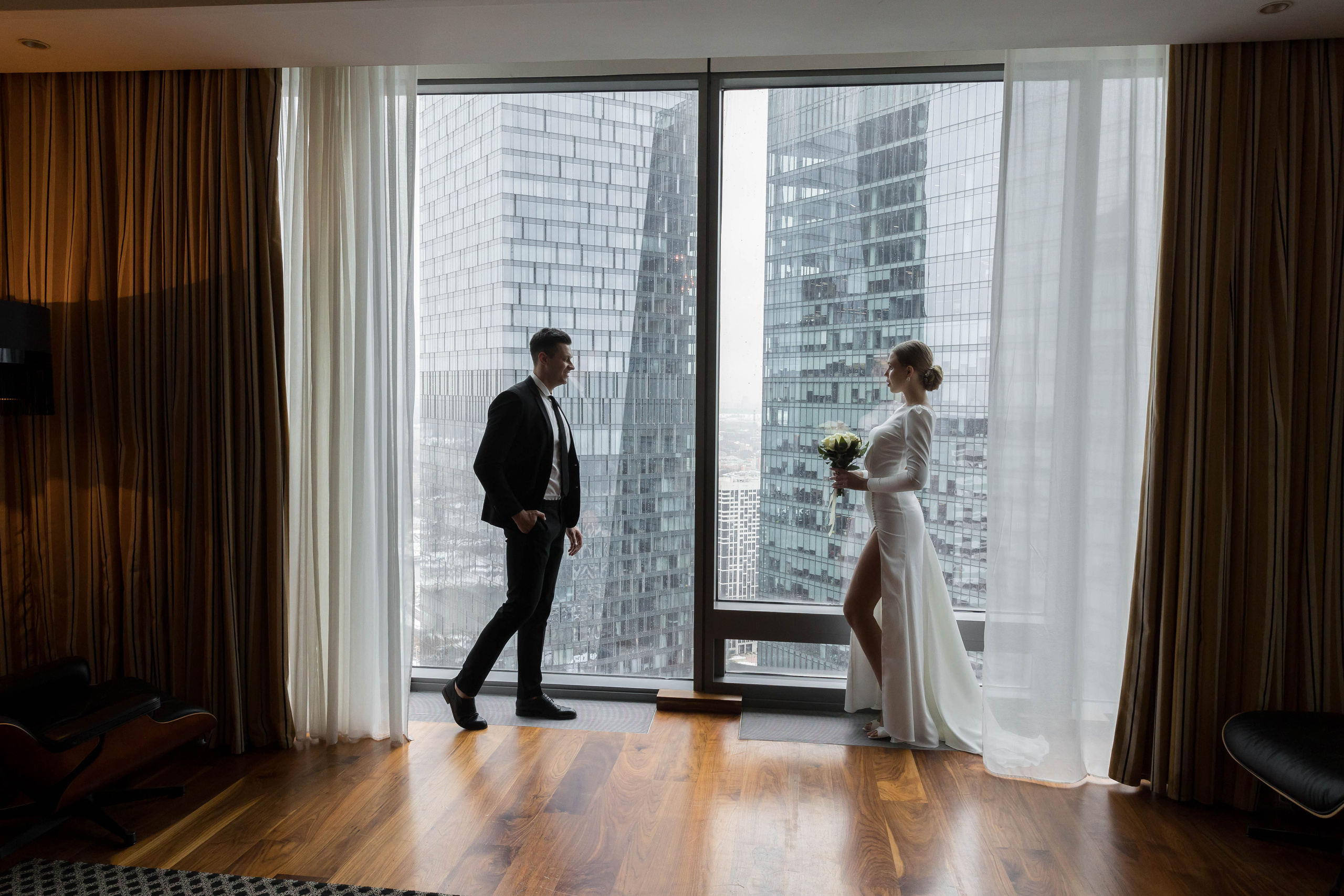 Москва-Сити. Никита и Юля. Фотограф свадебный Москва.Серпухов. Андрей Гоев