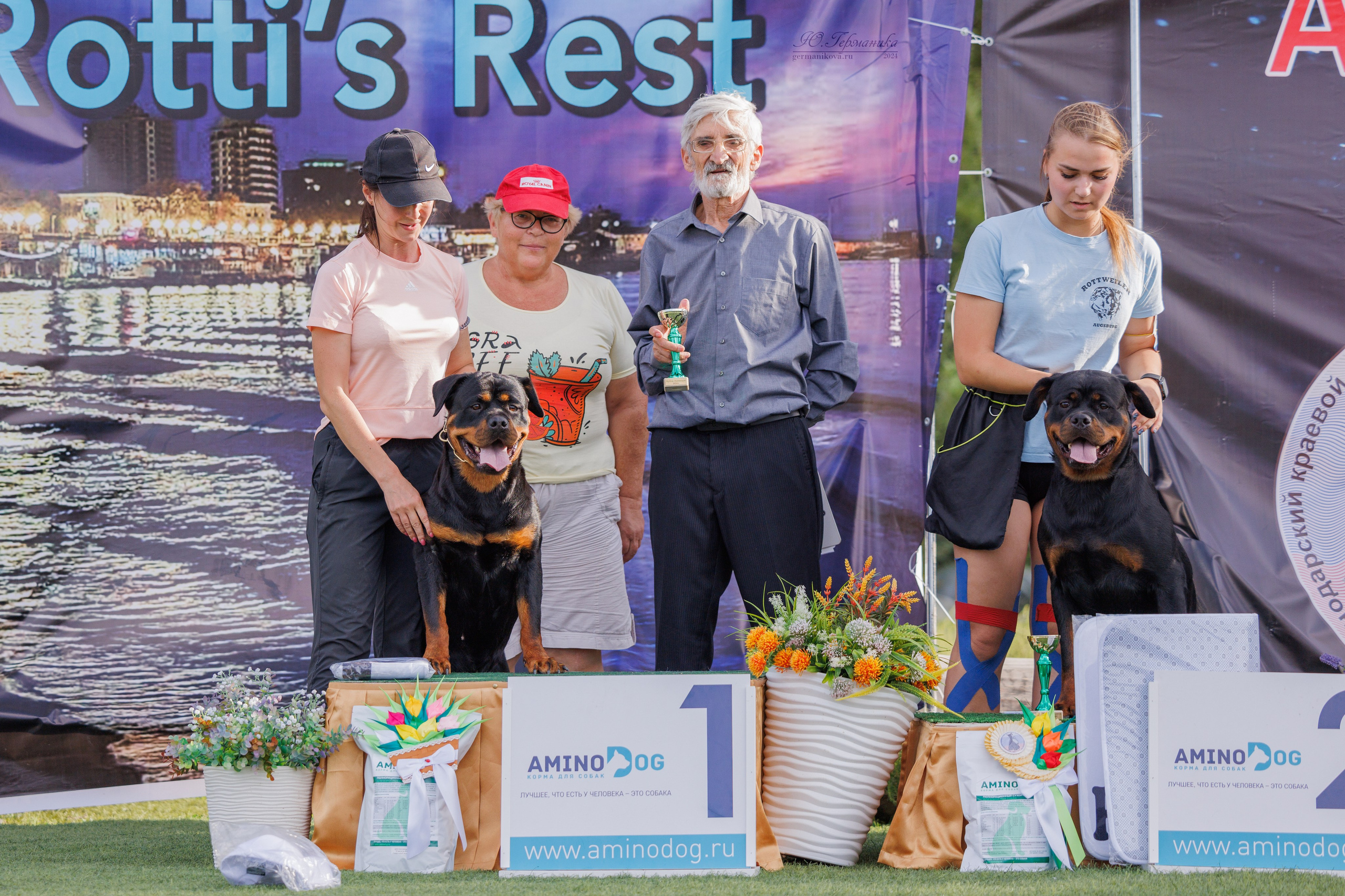 Анапа ротвейлеры 14-15.09.2024. Фотограф-анималист Юлия Германика