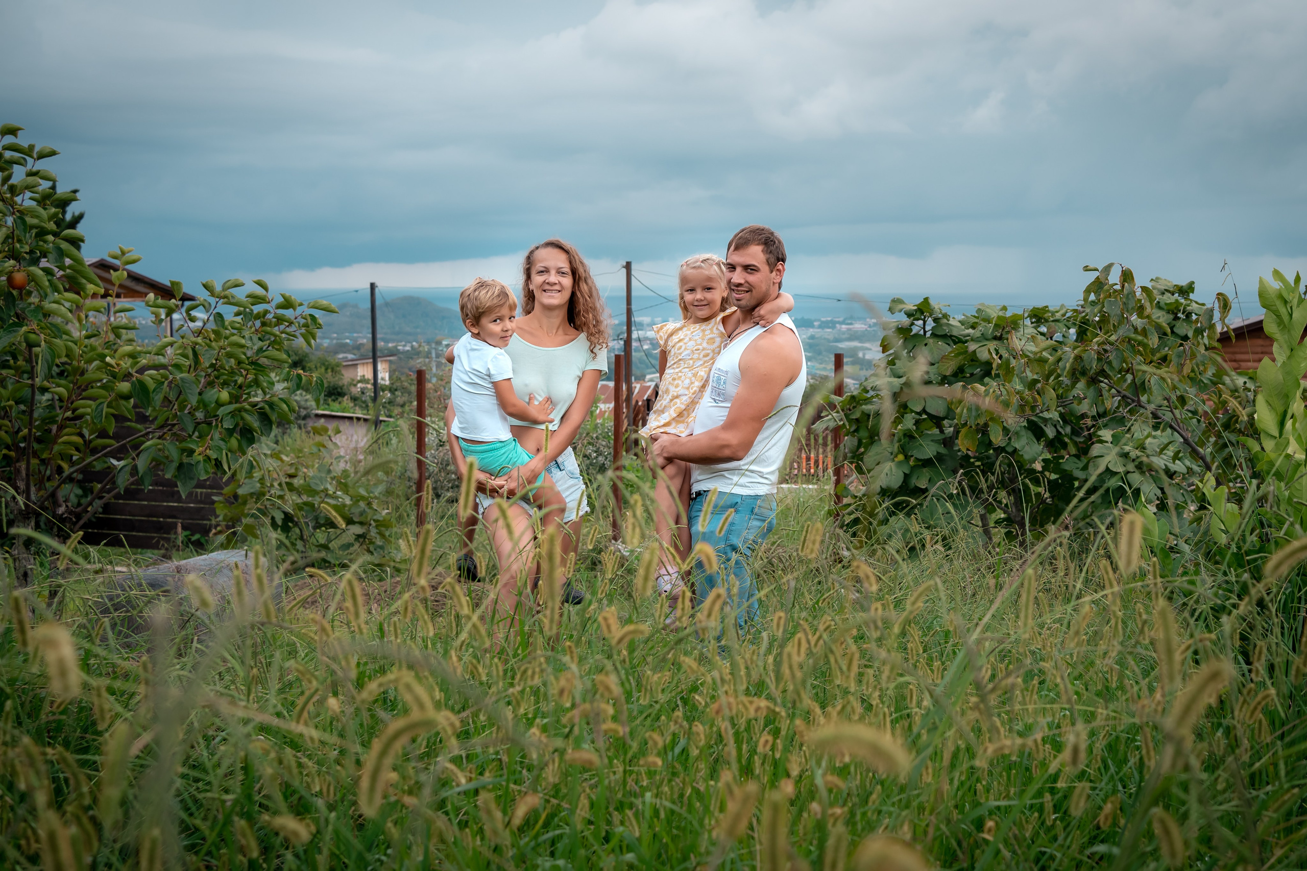 День с семьей, Сочи. Семейный фотограф Варвара Сорока в городе Москве