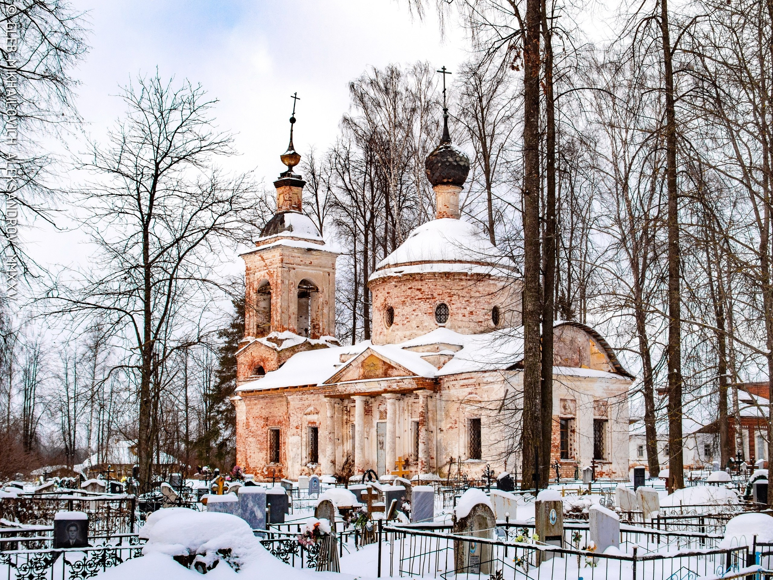 Вощажниково. Храм Преображения Господня. Зодчество