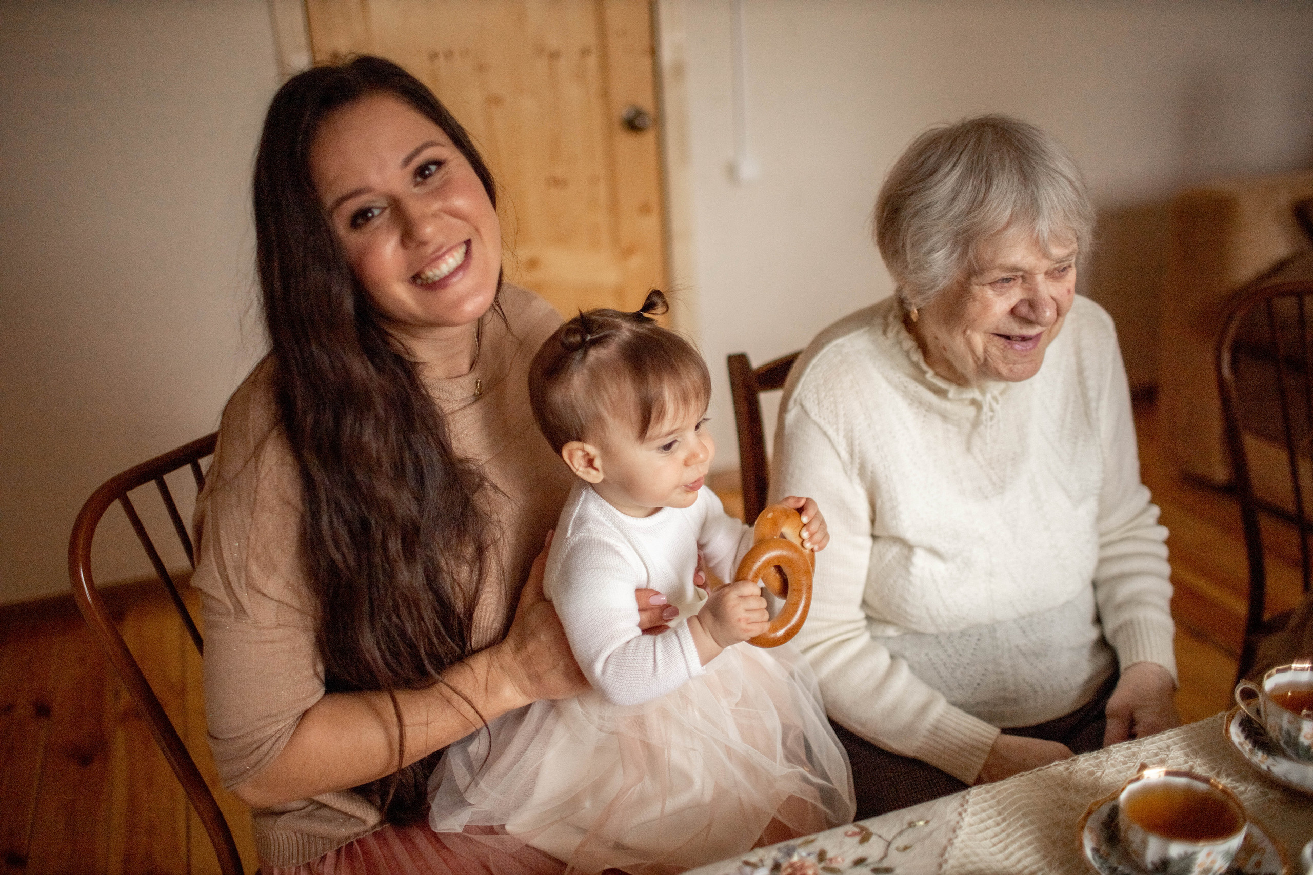 Съёмка домашних посиделок у Элины. Детский и семейный фотограф в Твери Ольга Крестьянинова