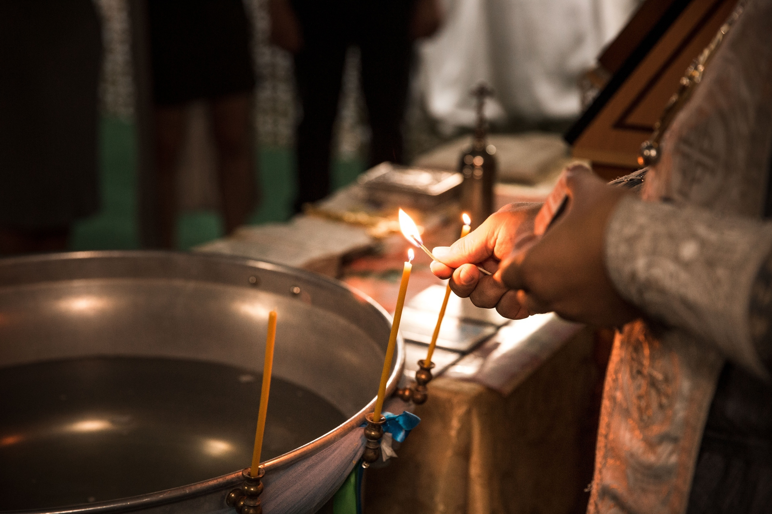 Крещение Кирилла. Свадебный, семейный и детский фотограф в Алексеевке Анастасия Ковальчу