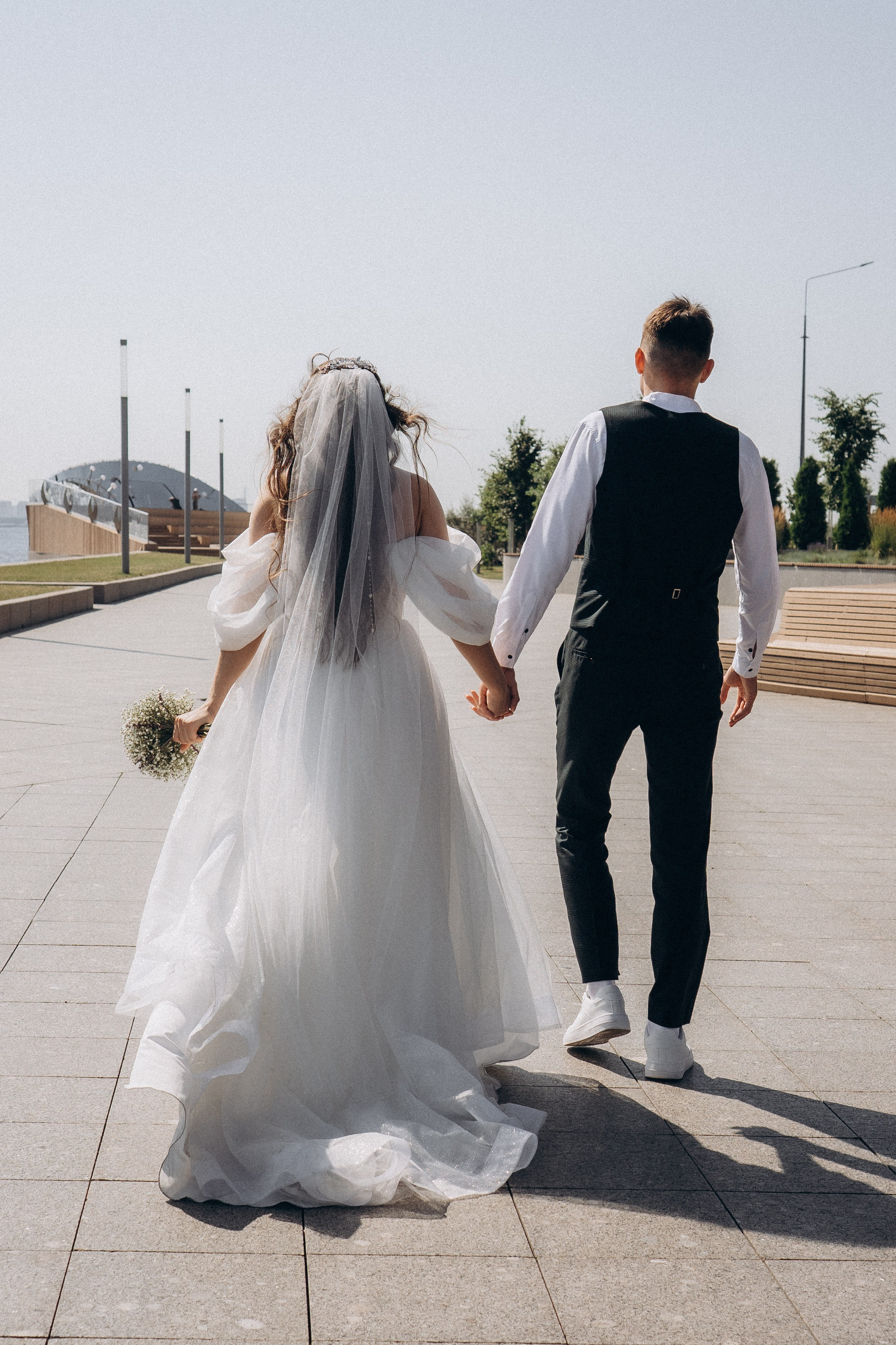 СВАДЕБНАЯ СЬЕМК В ПАРКЕ 300-ЛЕТИЯ. Профессиональный фотограф, Санкт-Петербург — Виктория Богомолова