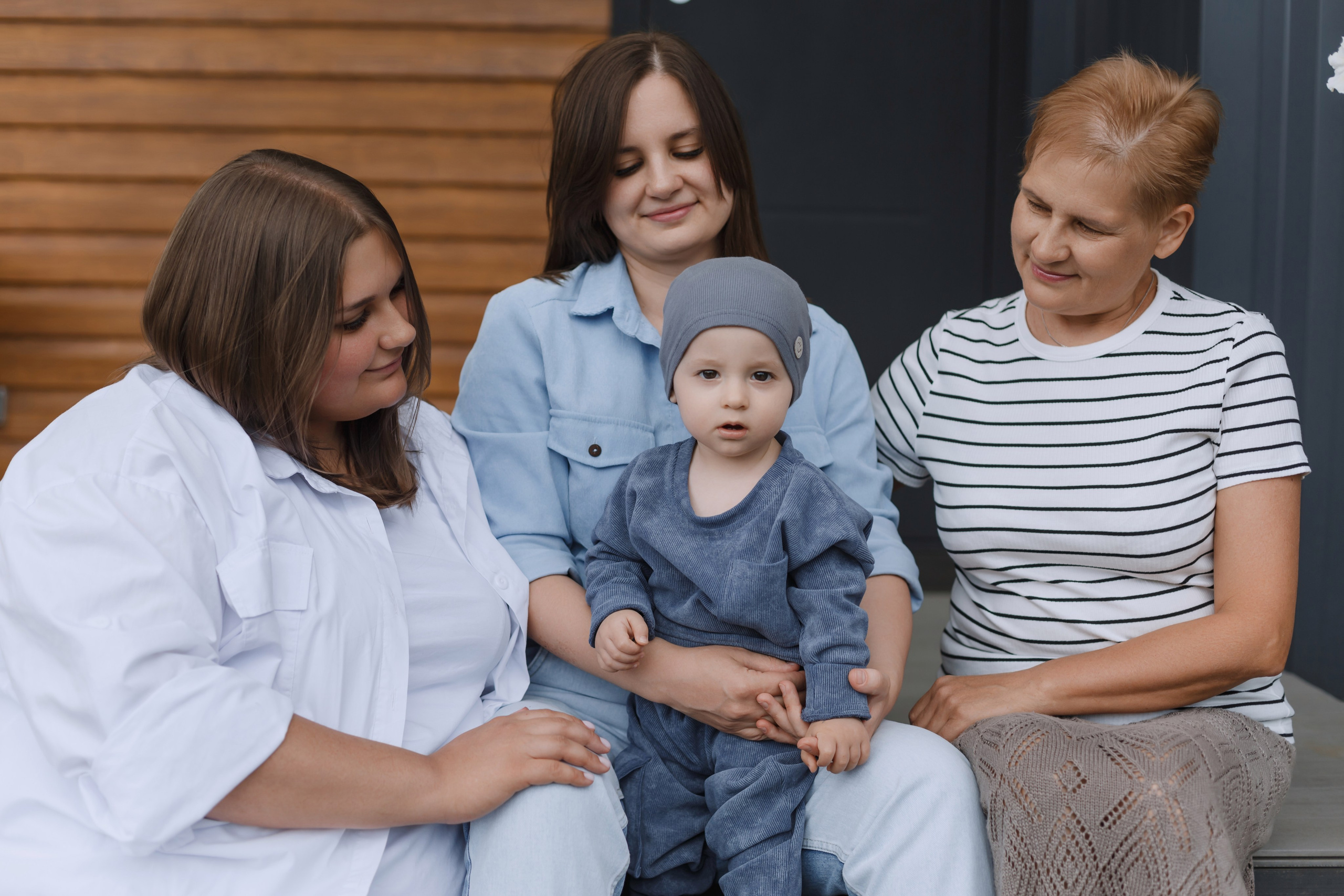 Большое Олино семейство. Профессиональный фотограф Надежда Антонова