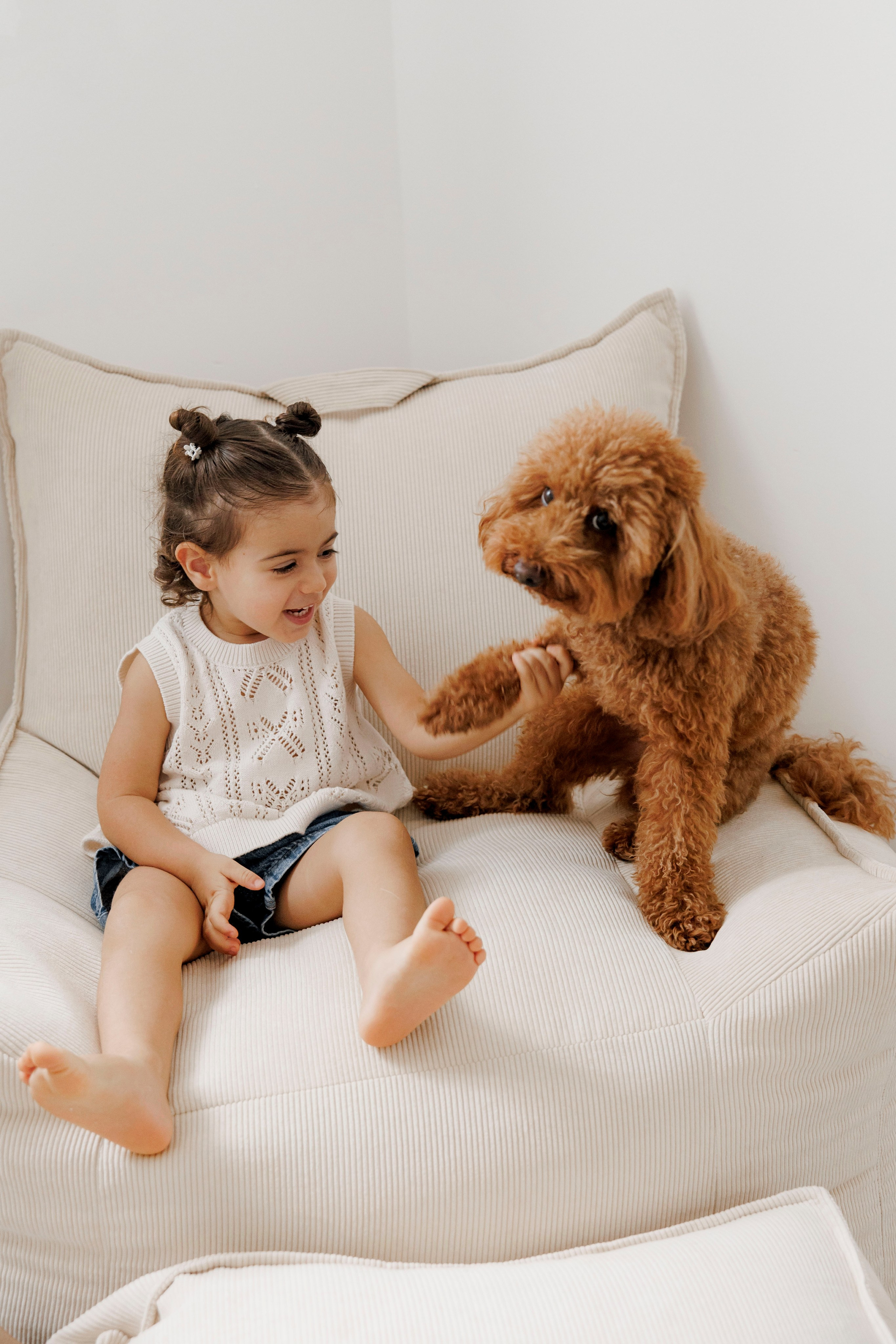 Family photoshoot at home. Главная