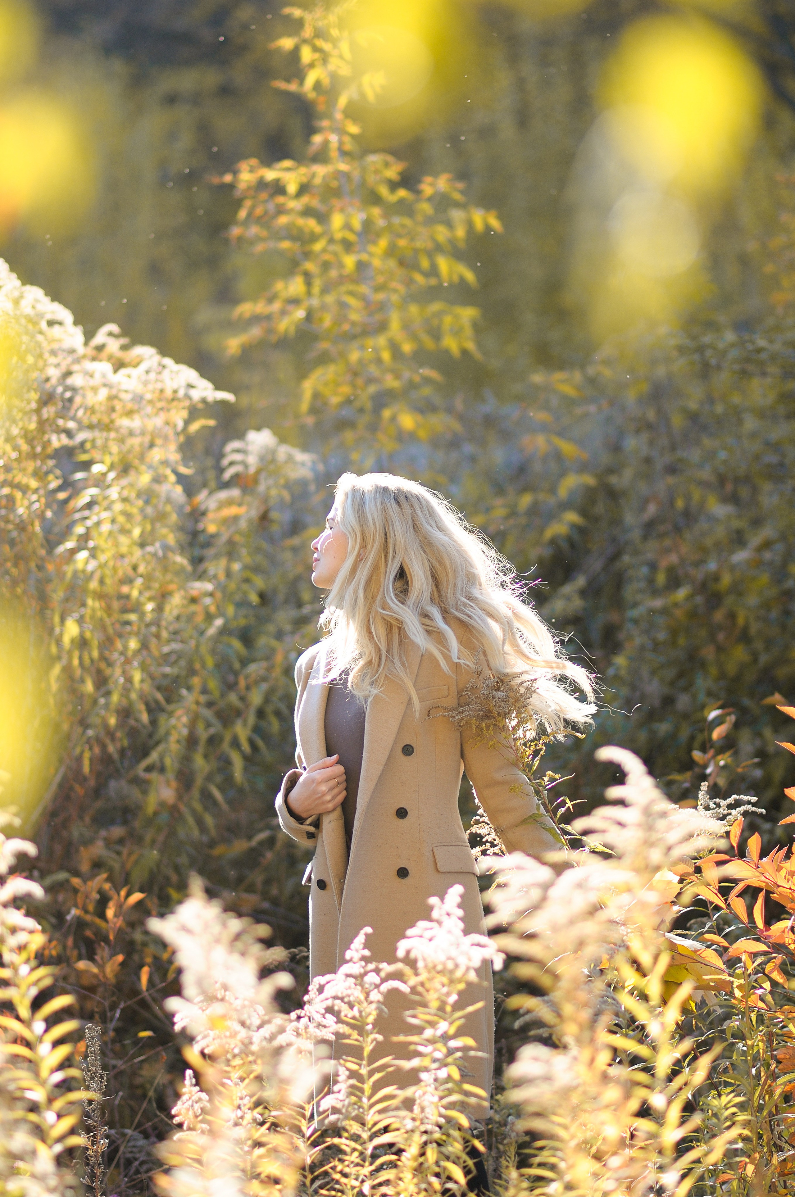 Прогулочная осенняя фотосессия в Нижнем Новгороде для Анны