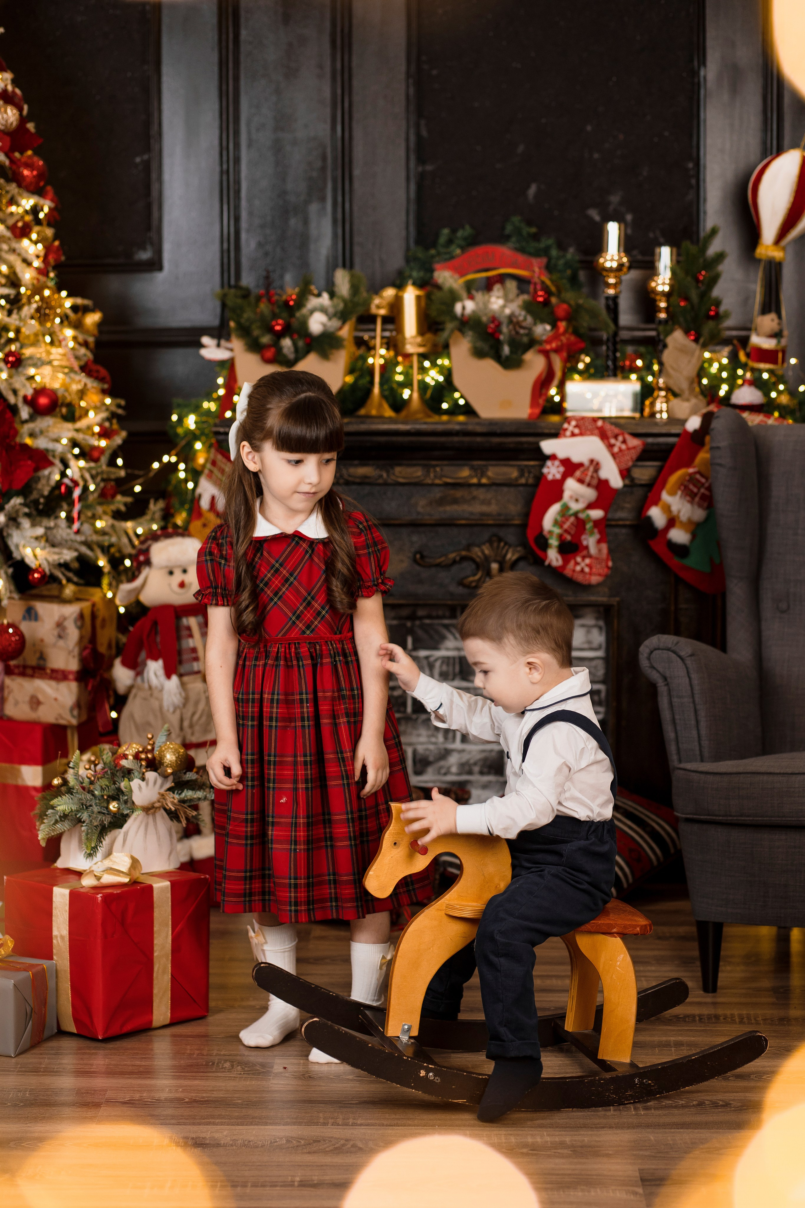 Фатима с детками. Свадебный и семейный фотограф в Каспийске Алёна Нурмагомедова