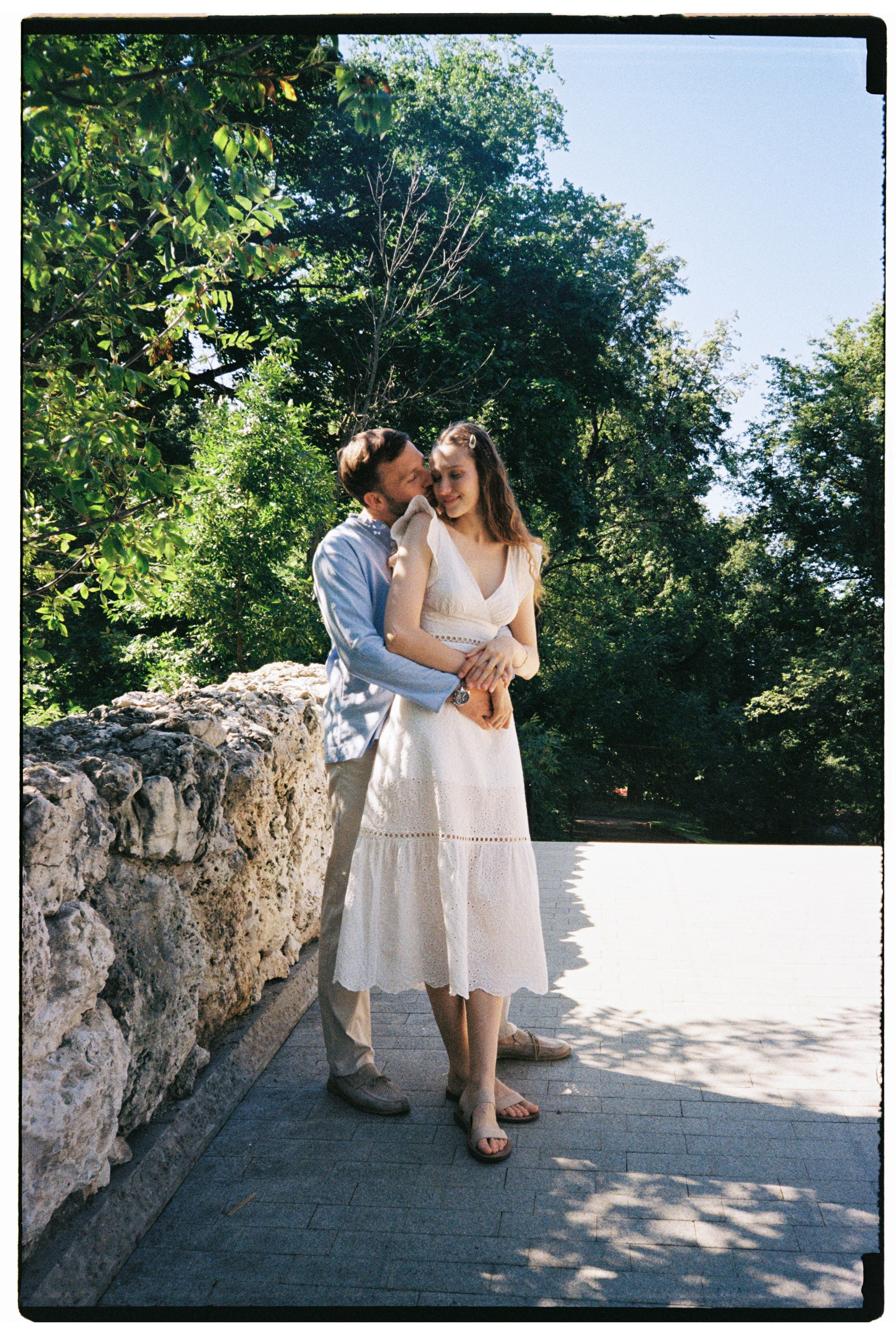 Прогулка лавстори предсвадебная в Парке Горького