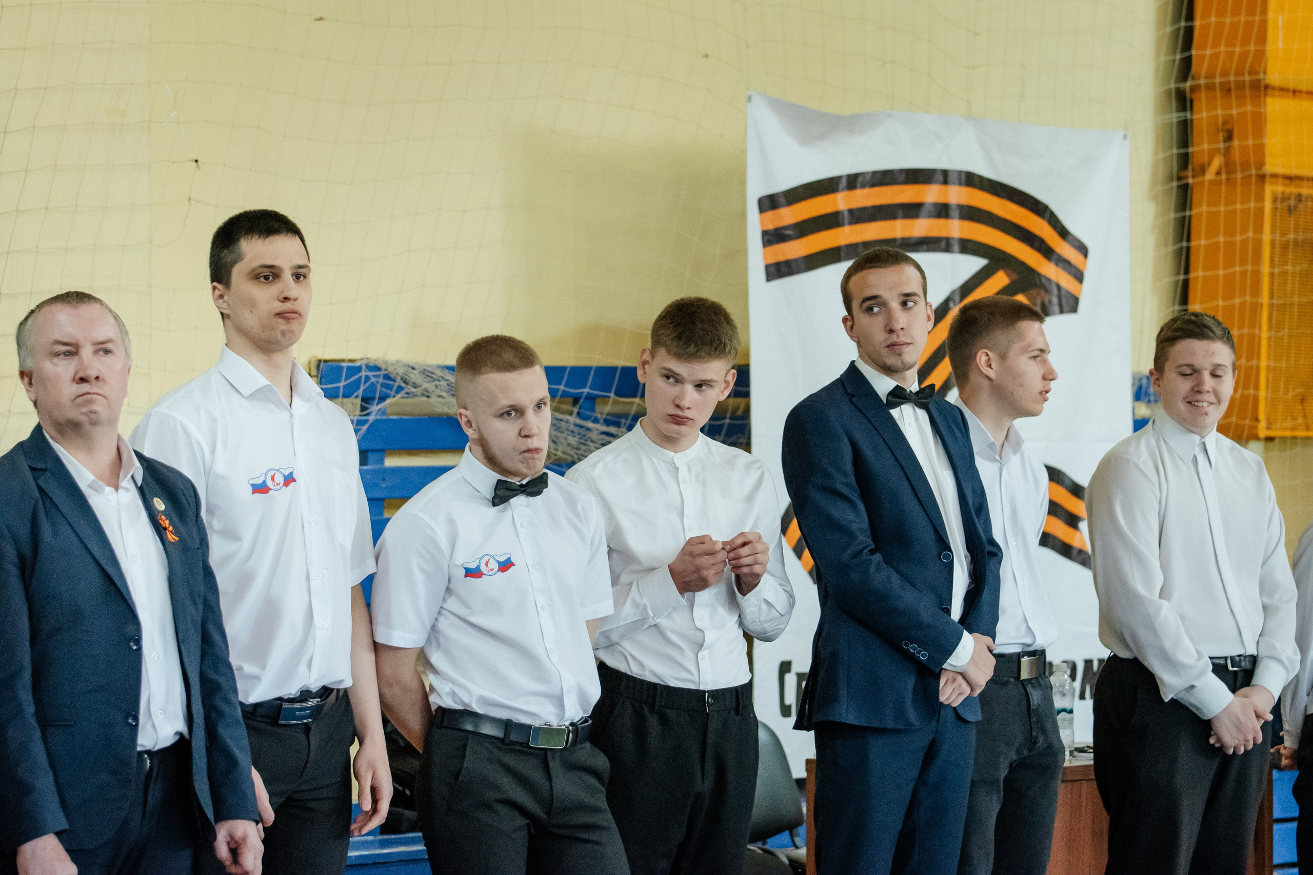 Приветствие перед началом соревнований