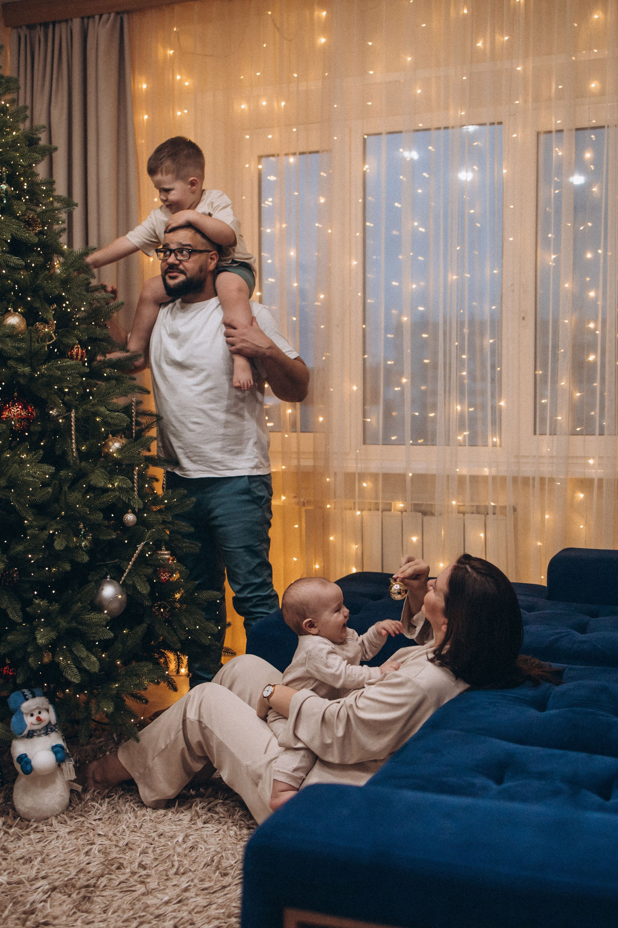 Семья Доня. Семейный фотограф Нижневартовск Тюмень Ефимова Ирина