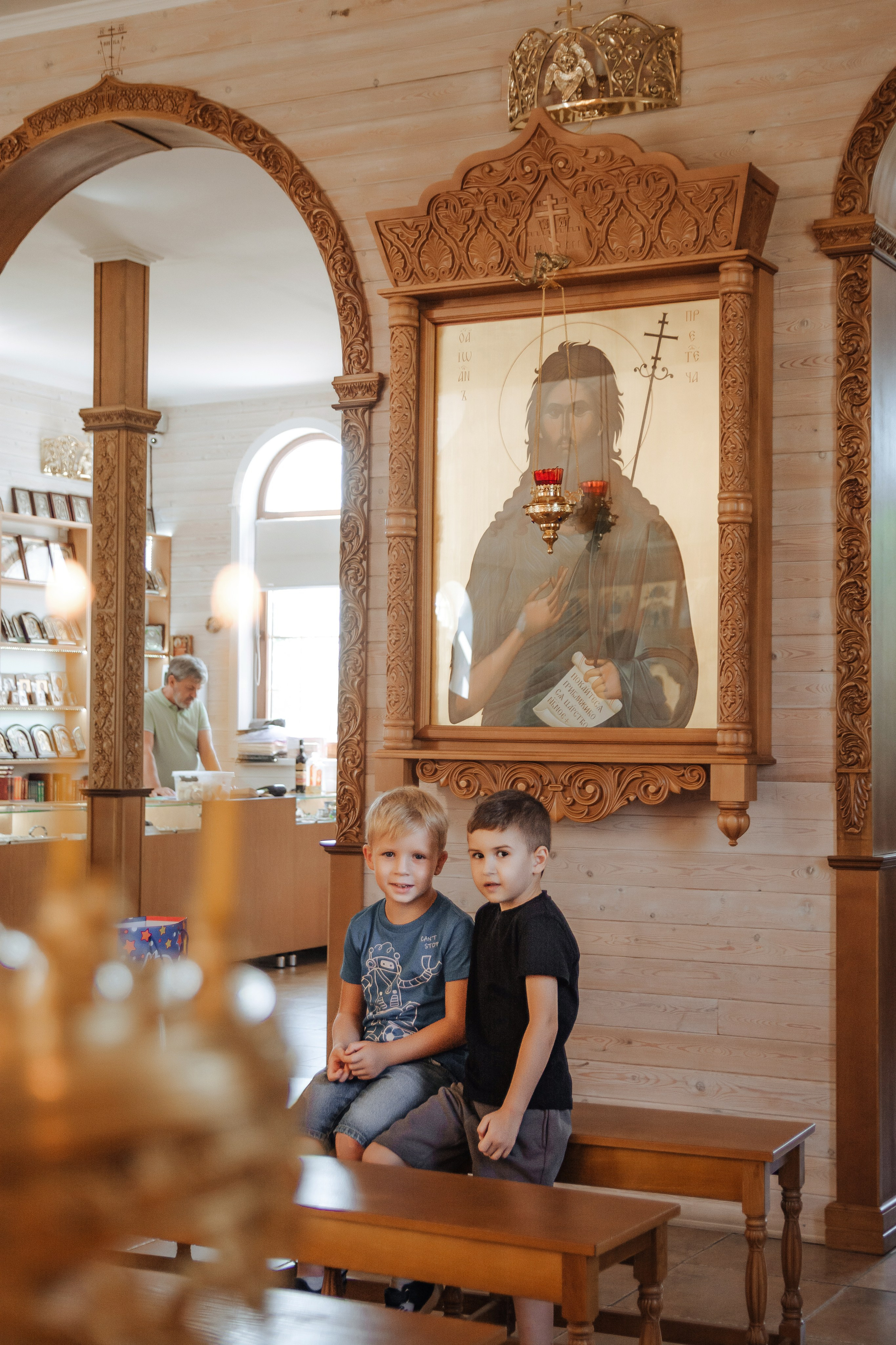 Крещение Демьяна. Семейный и детский фотограф Кущ Наташа