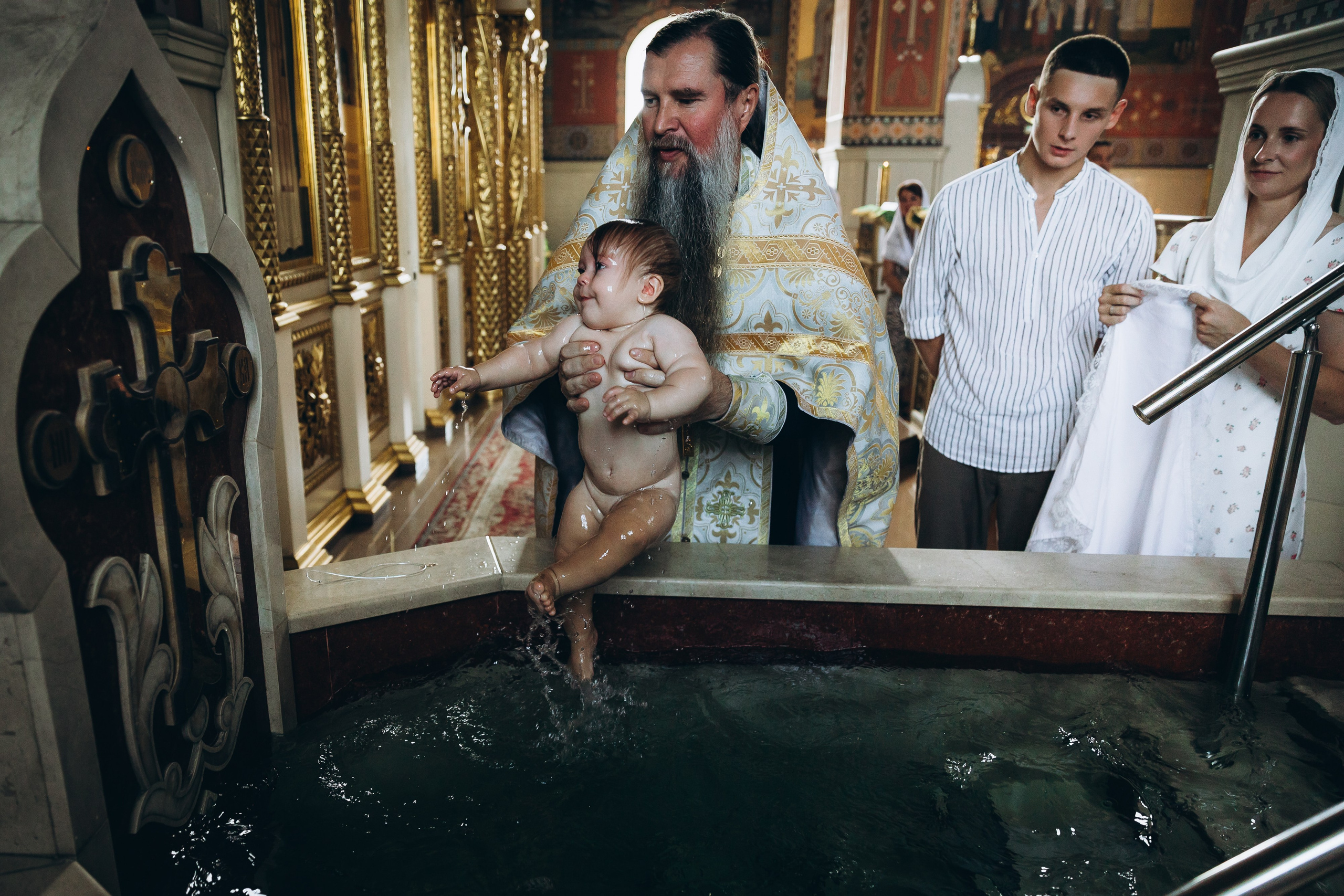Крещение Анечки. Фотограф в Краснодаре Алла Потоцкая