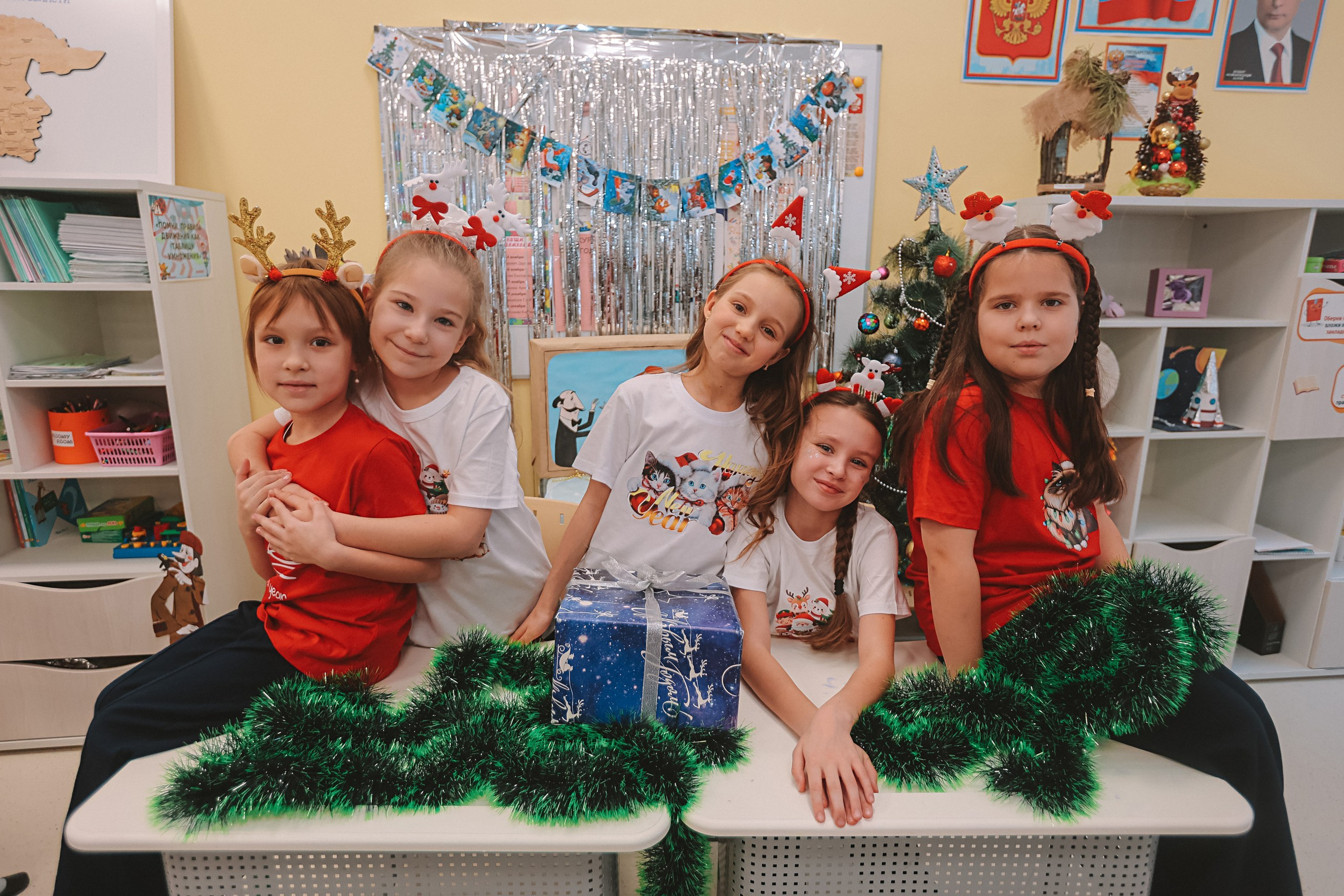 Новогодняя в школе 2 класс. Семейный фотограф Тюмень, фотограф на роды Салмина Мария