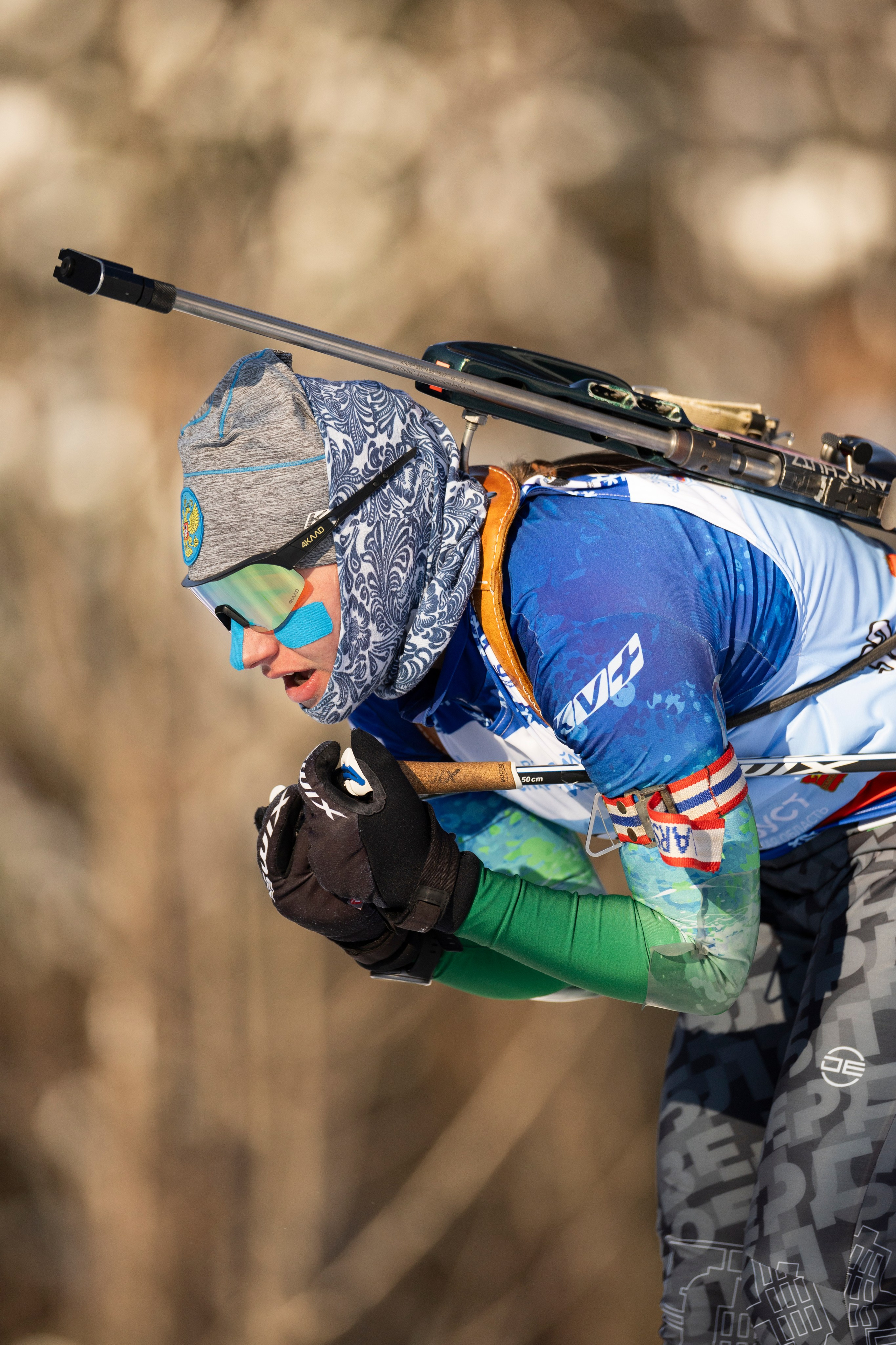 Всероссийская спартакиада по биатлону. Спринт. Женщины. Спортивный репортажный фотограф Казань Нафис Сиразетдинов