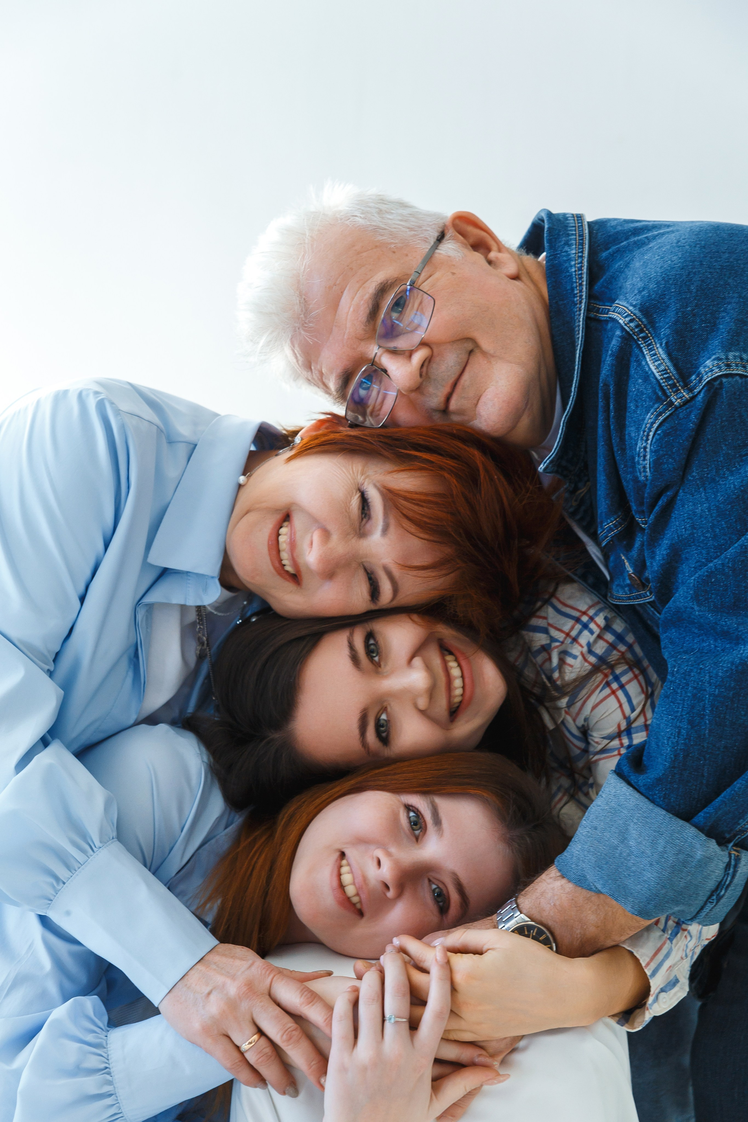 Рождественская встреча Синицыных в студии. Событийный фотограф Максим Бескоровайновнов