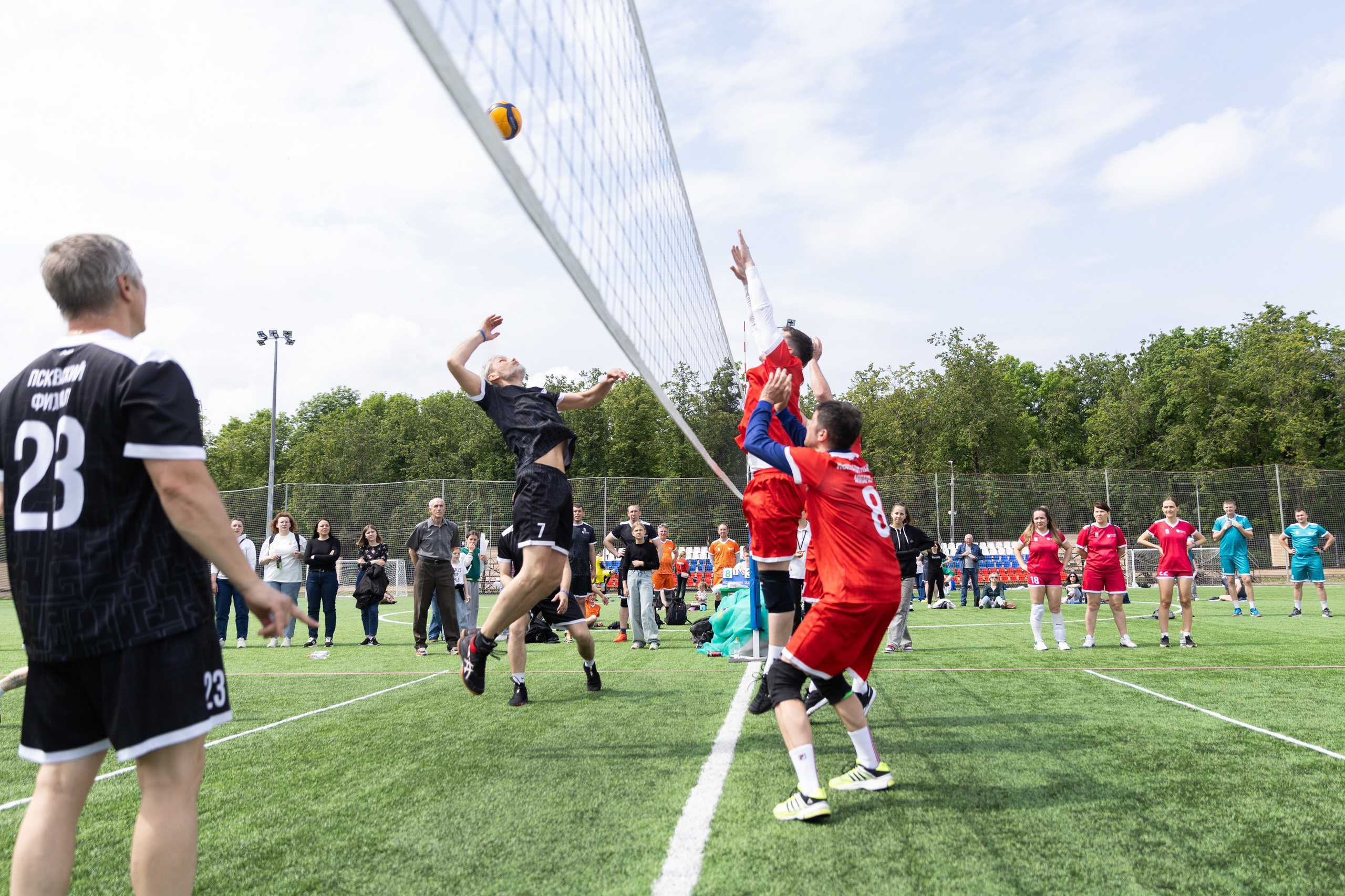 Летняя спартакиада «Росссети». Снимаю съемки