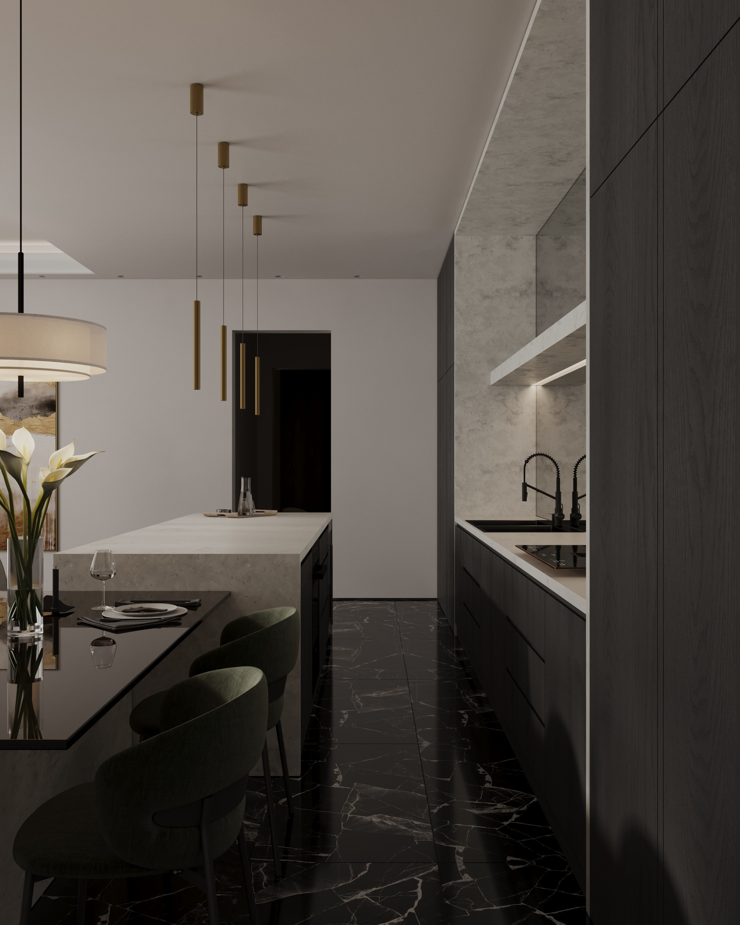 River Park | Guest house. Екатерина Коренева | 3d визуализация