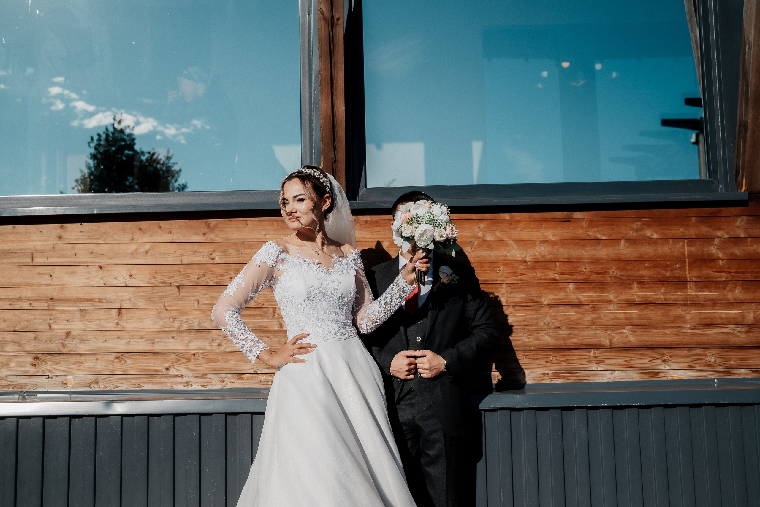 невеста, букет, юмор, жених