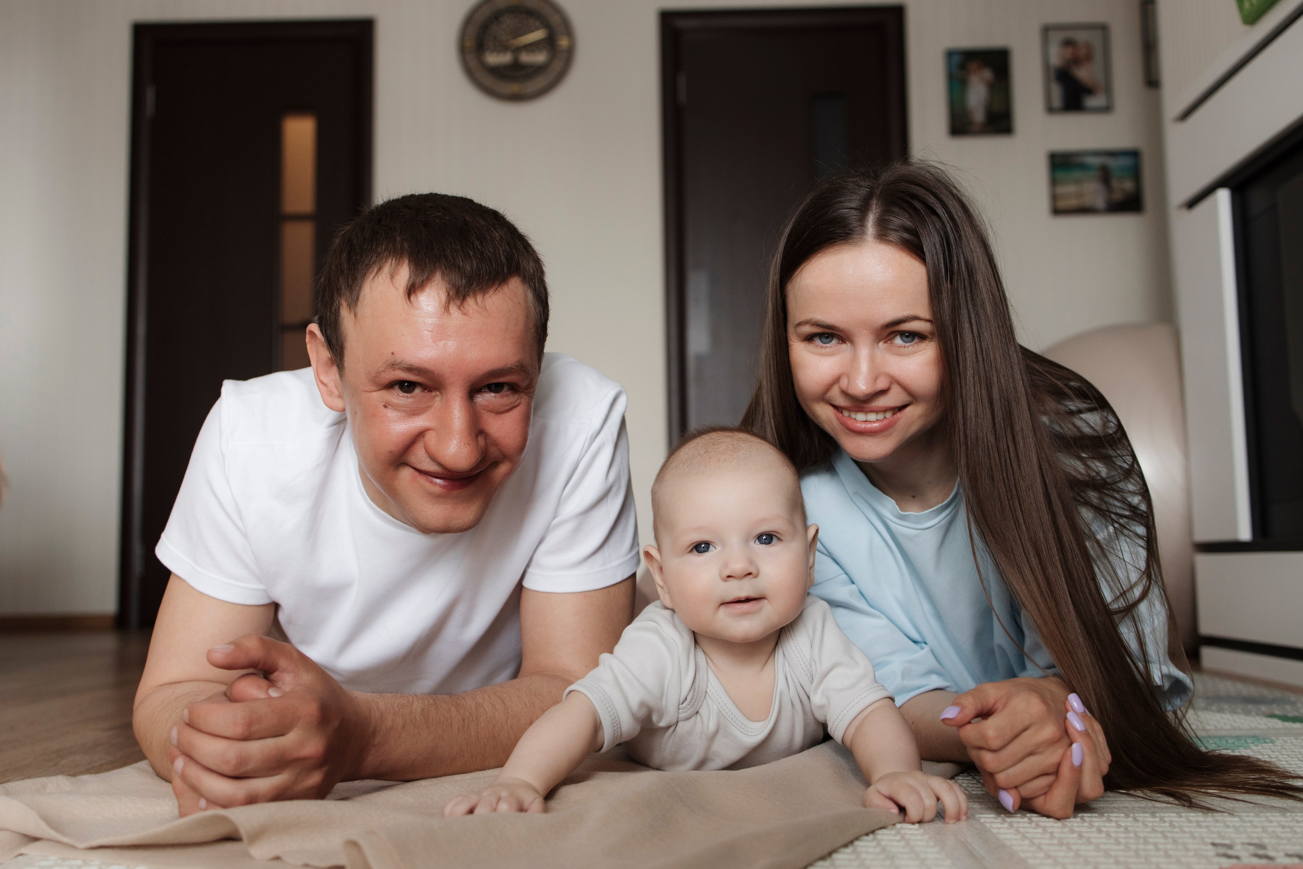 Саша и его Родители. Фотограф Новосибирск