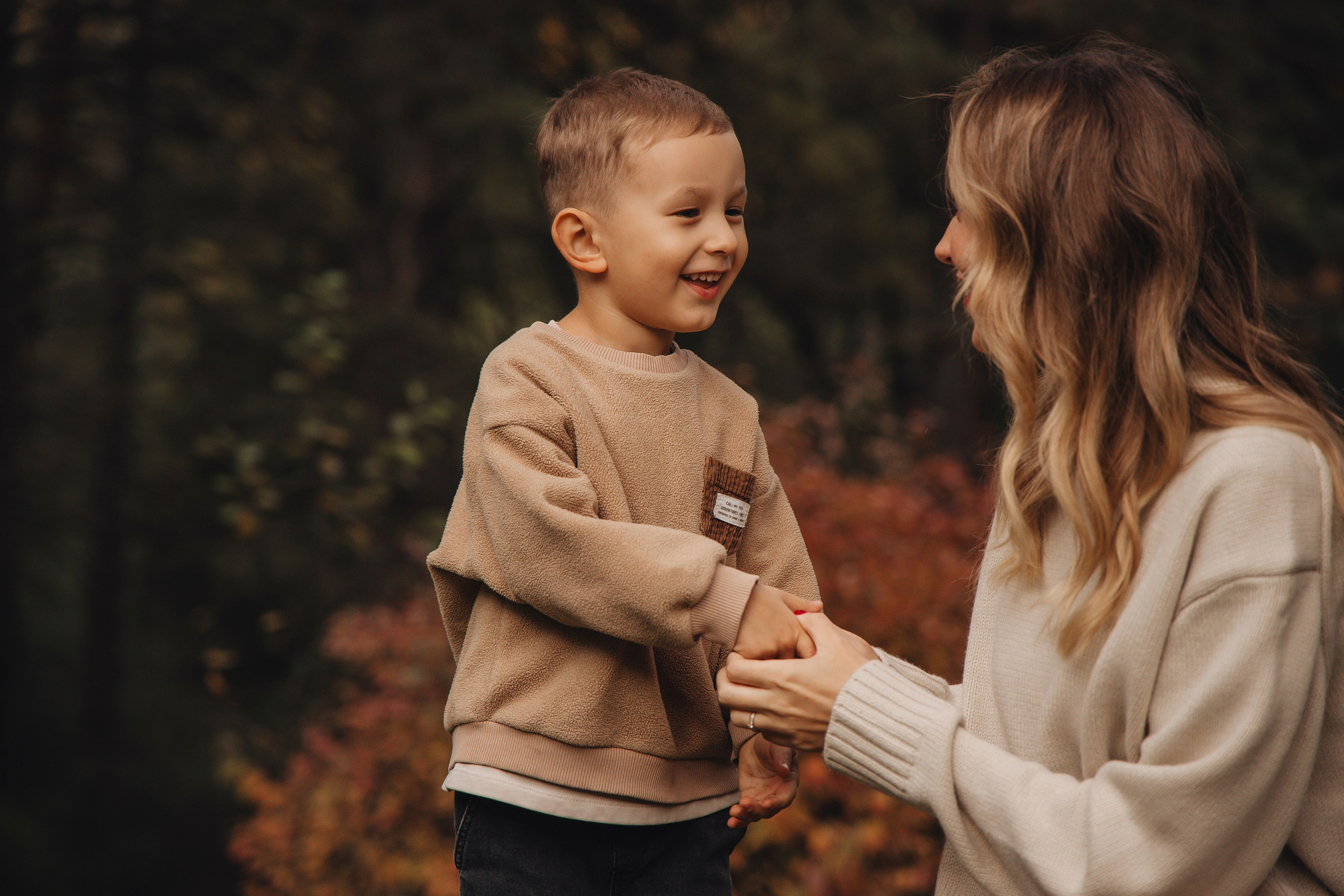 Осенняя прогулка. Фотограф Новосибирск