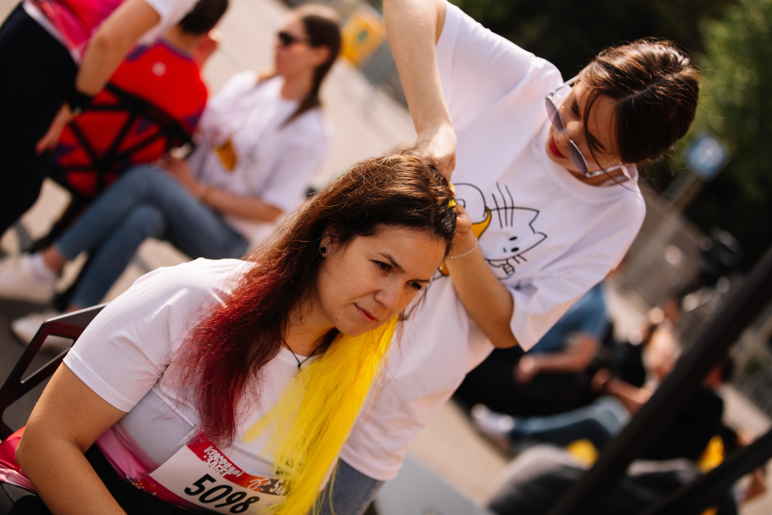 Красочный забег. Свадебный Семейный Репортажный фотограф в Москве