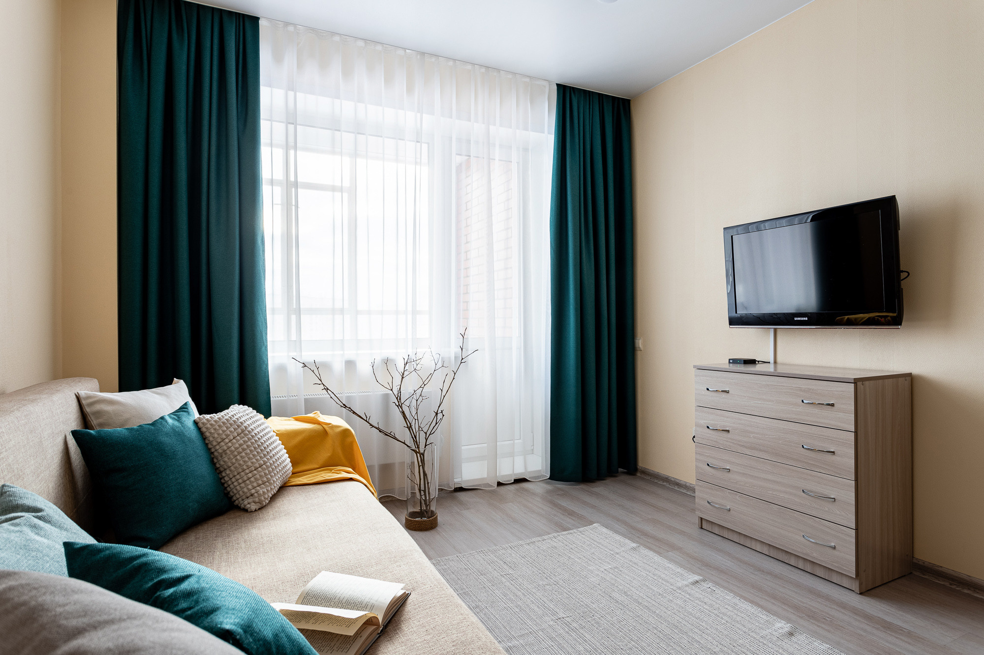 Квартира для посуточной аренды. Интерьерный фотограф в Красноярске Дмитрий Куценко