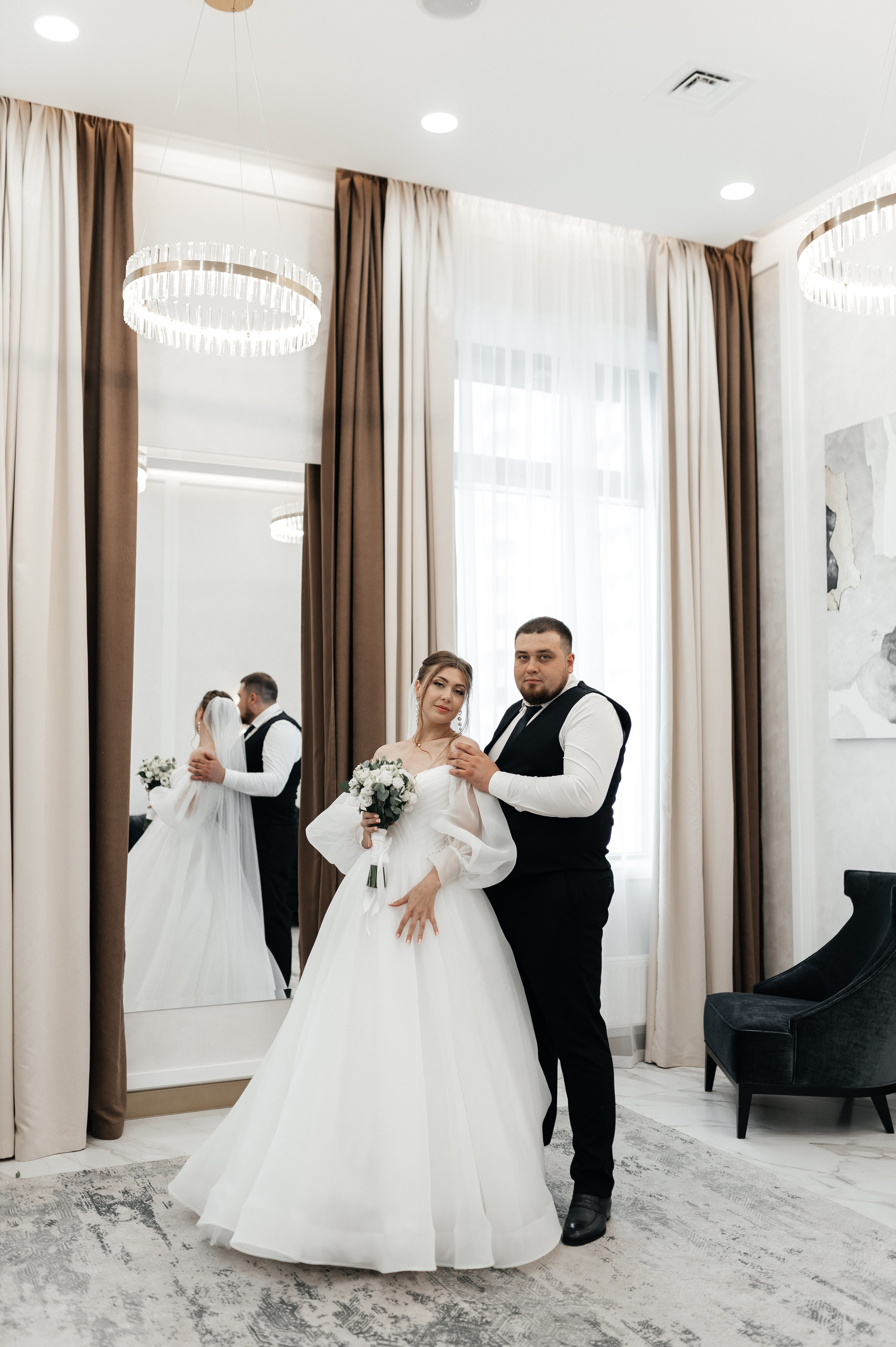 Алексей&Алина (сборы, загс бутово, прогулка). Фотограф в Москве Юлия Хамзина