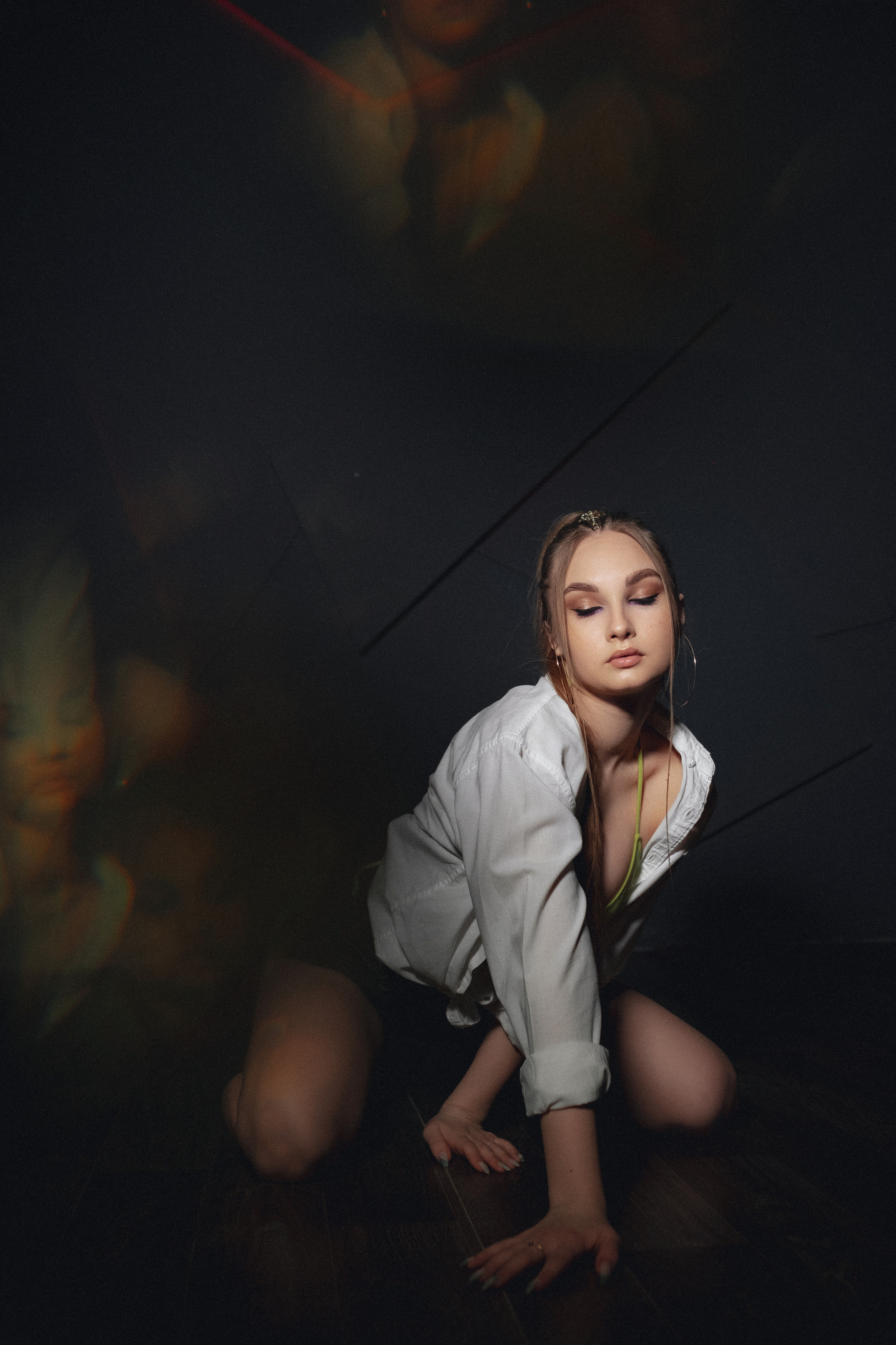 Творческая студийная фотосессия Ксении в Михайловке. Антонина Мезинова фотограф Михайловка и Волгоград