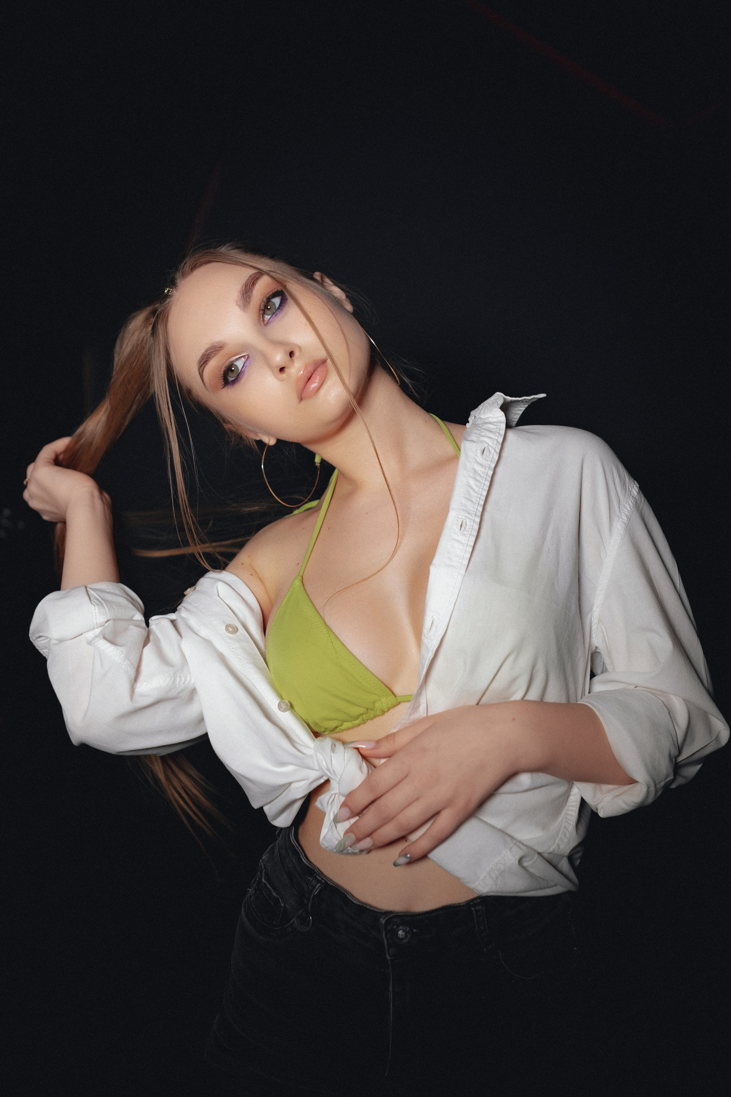 Творческая студийная фотосессия Ксении в Михайловке. Антонина Мезинова фотограф Михайловка и Волгоград