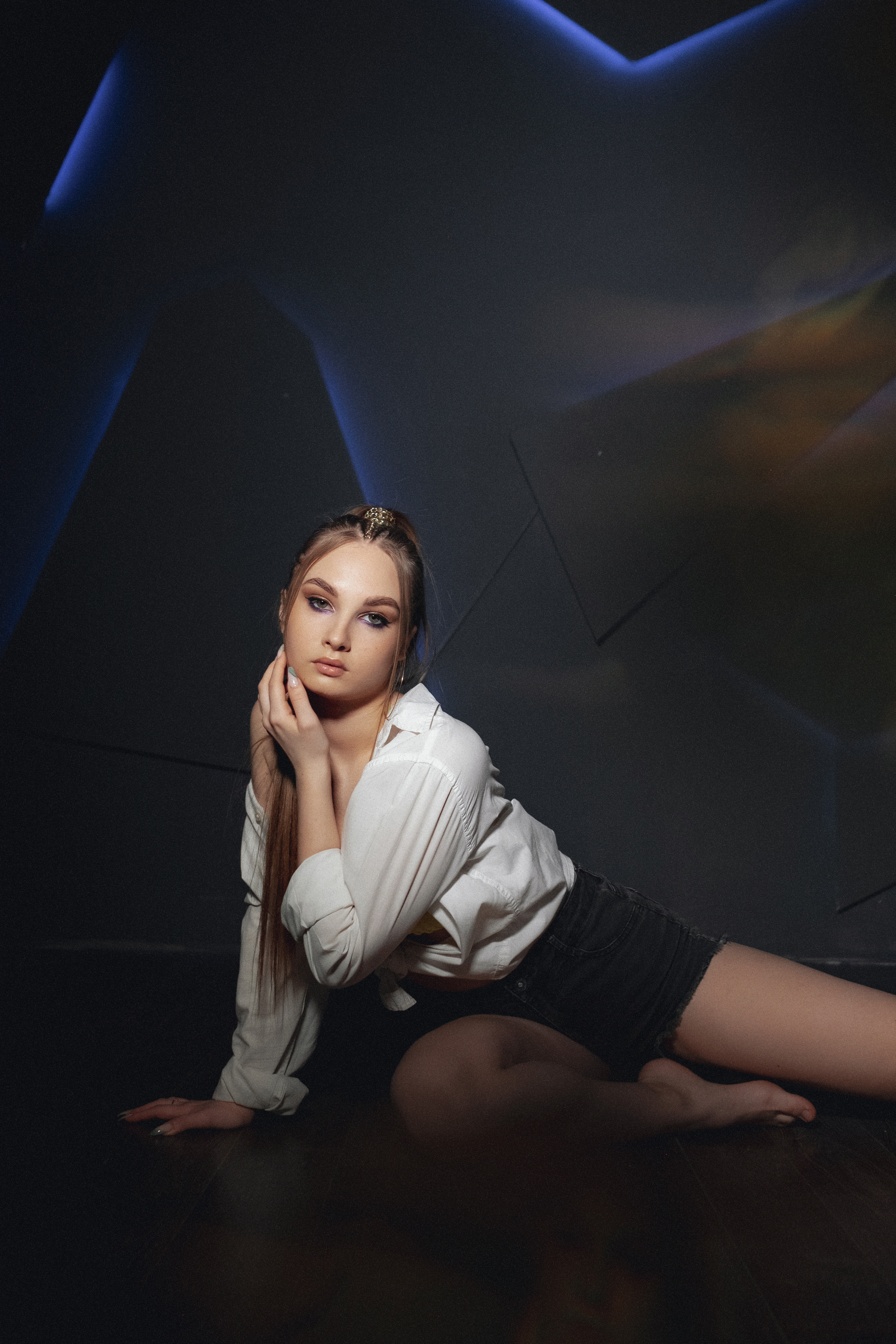 Творческая студийная фотосессия Ксении в Михайловке. Антонина Мезинова фотограф Михайловка и Волгоград