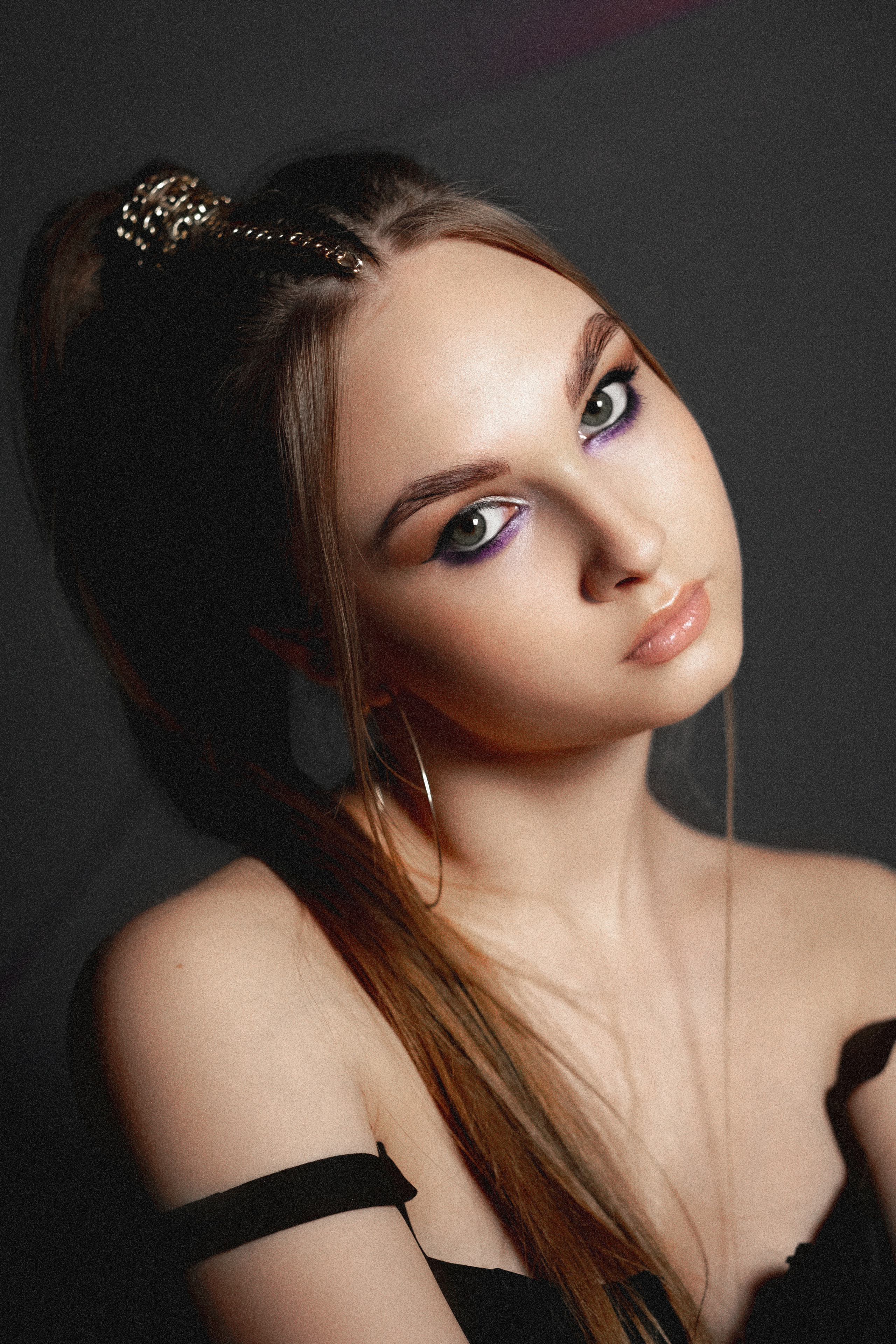 Творческая студийная фотосессия Ксении в Михайловке. Антонина Мезинова фотограф Михайловка и Волгоград