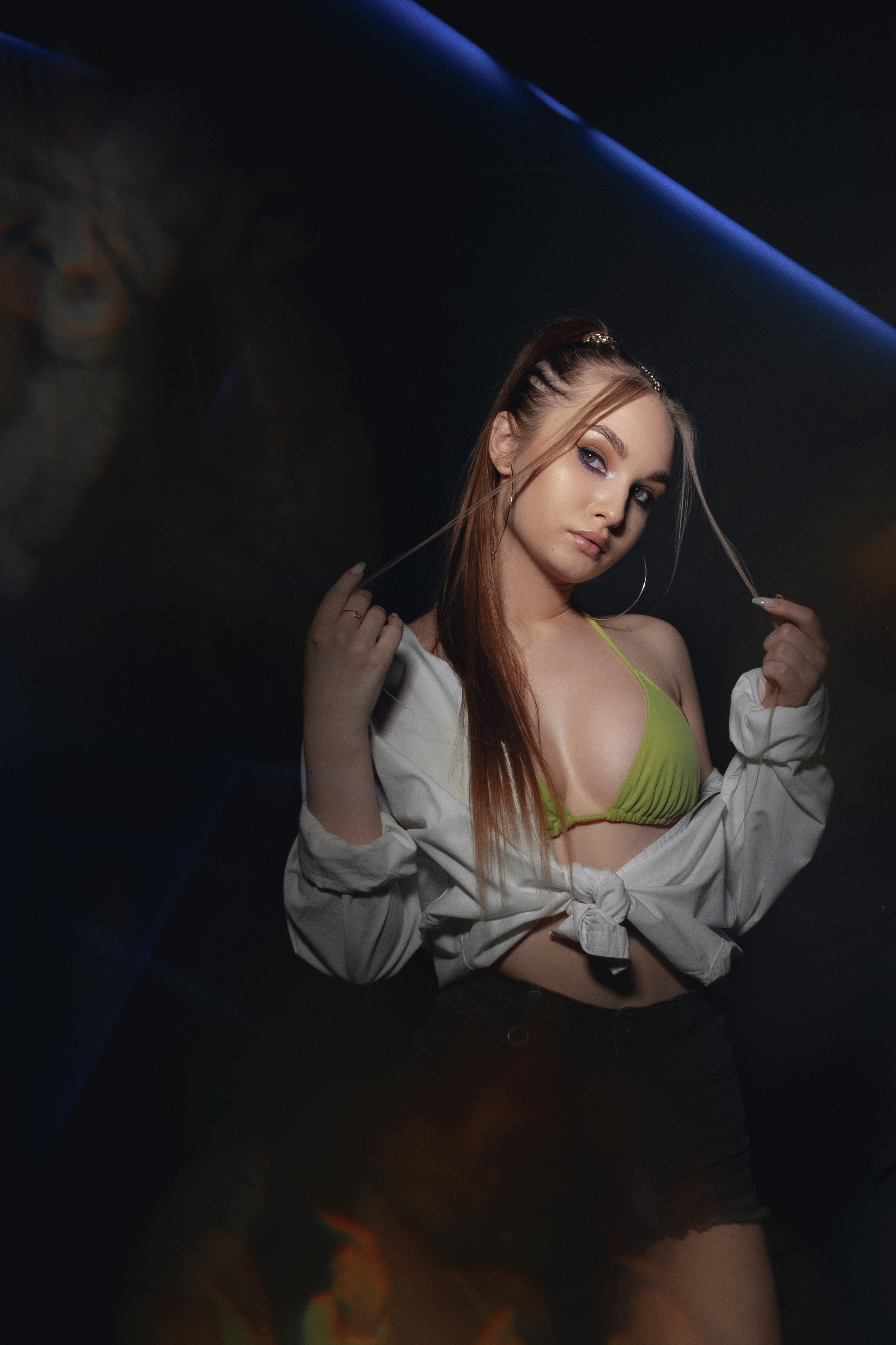 Творческая студийная фотосессия Ксении в Михайловке. Антонина Мезинова фотограф Михайловка и Волгоград