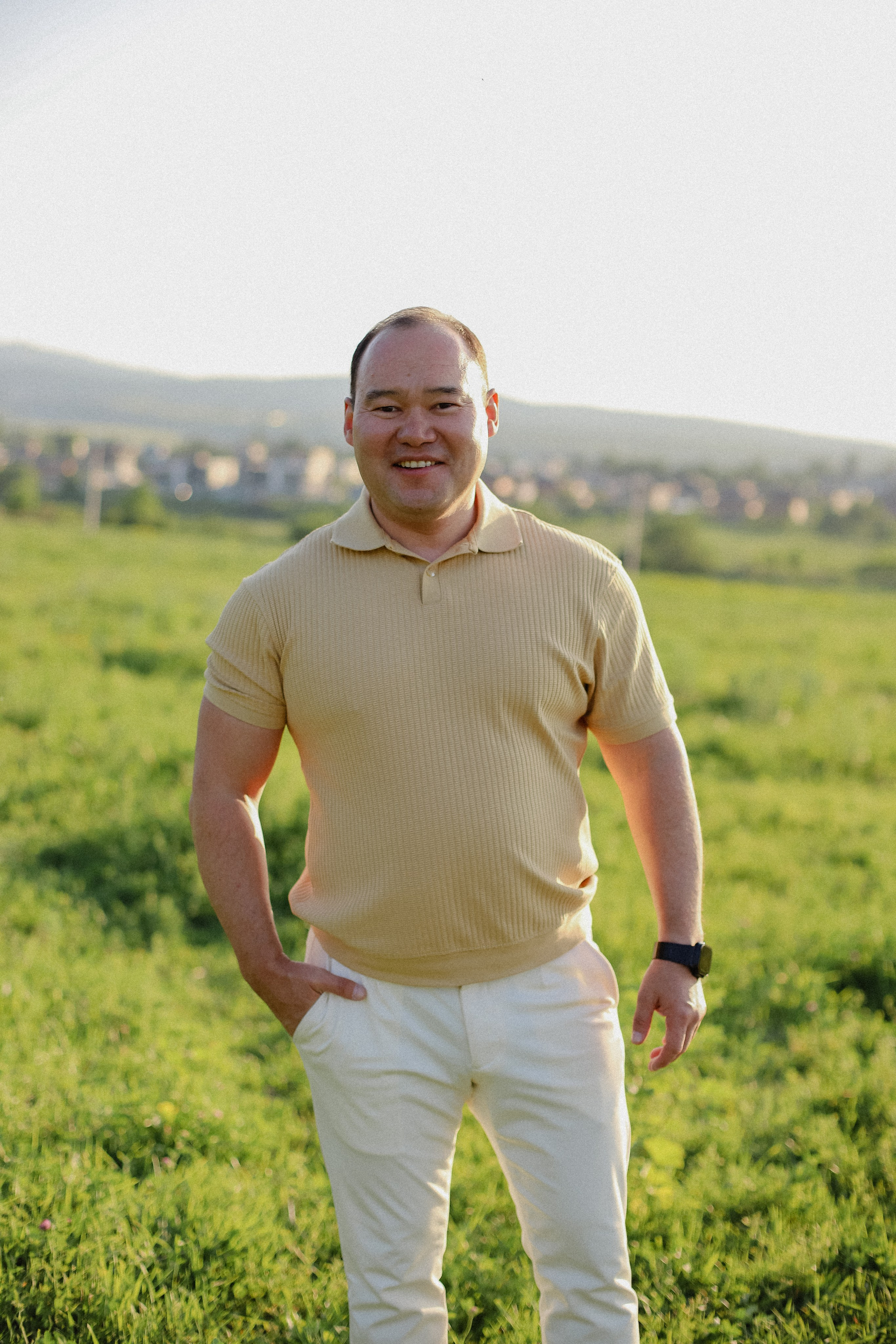 Поле на закате. Фотограф в Алматы и Москве Даша Пушкина