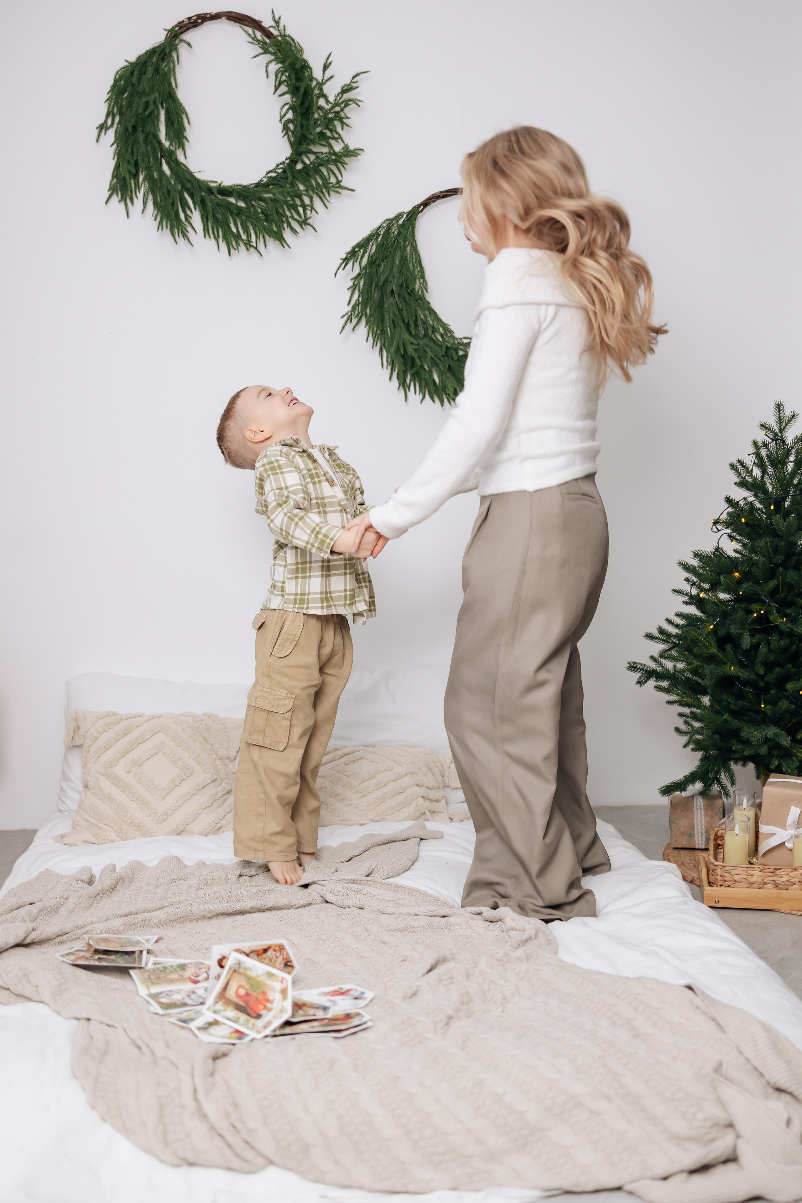 Семья в студии. Фотограф Алена Малинина в Санкт-Петербурге Пушкин Питер СПб Семейные и детские фотосессии