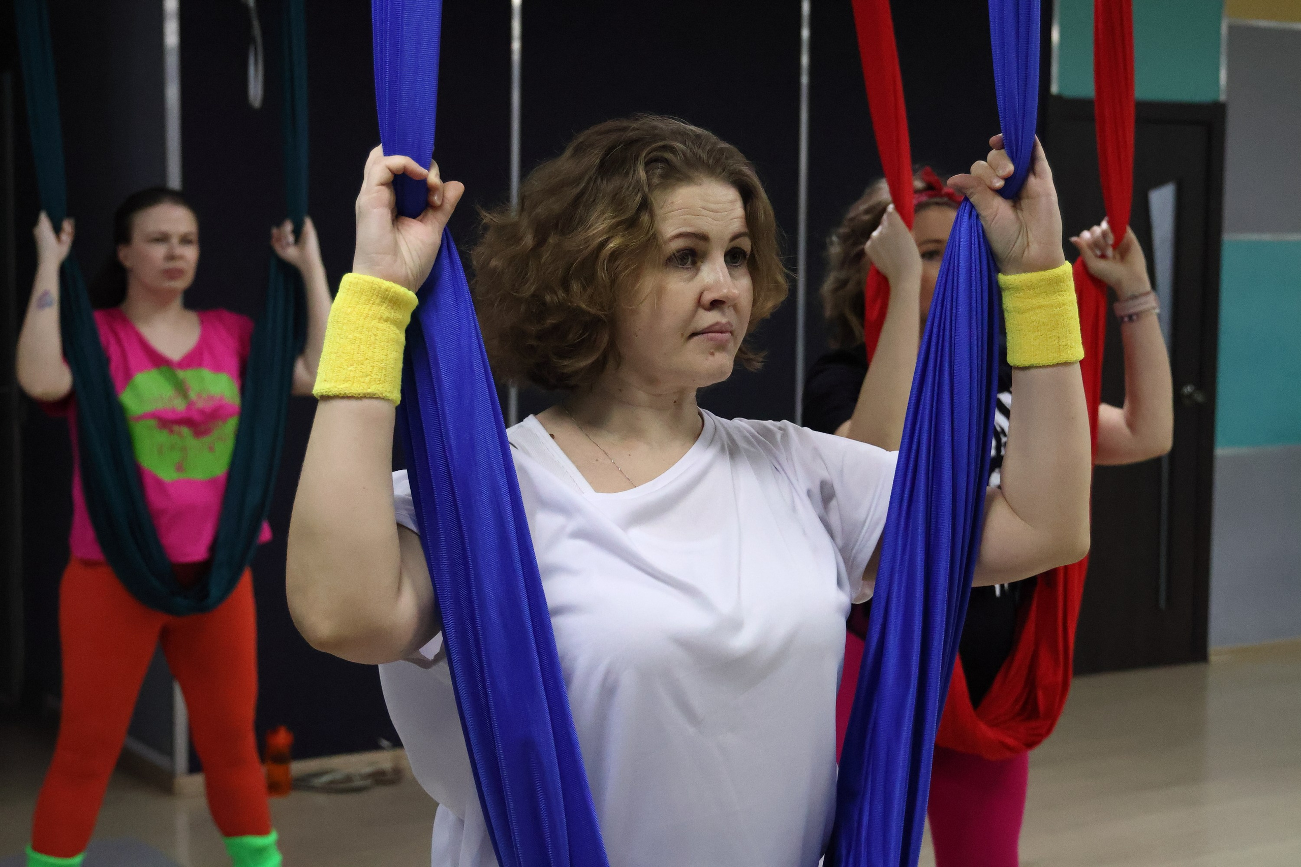 Тренировка в стиле 80-х. Спортивный и репортажный фотограф Ермакова Светлана