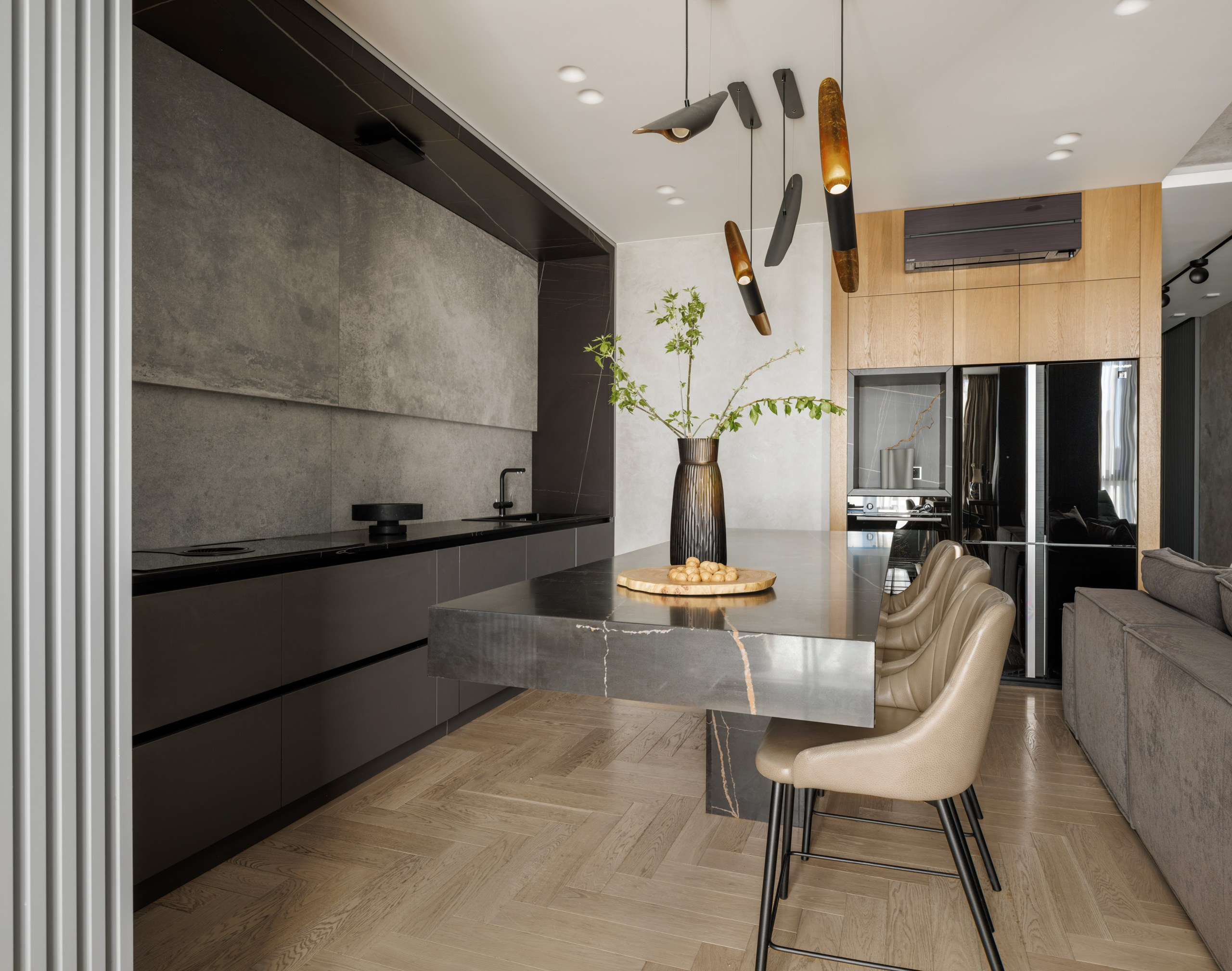 Симанова Елена — квартира в ЖК «Макаровский». Коваль Илья — Интерьерный и архитектурный фотограф