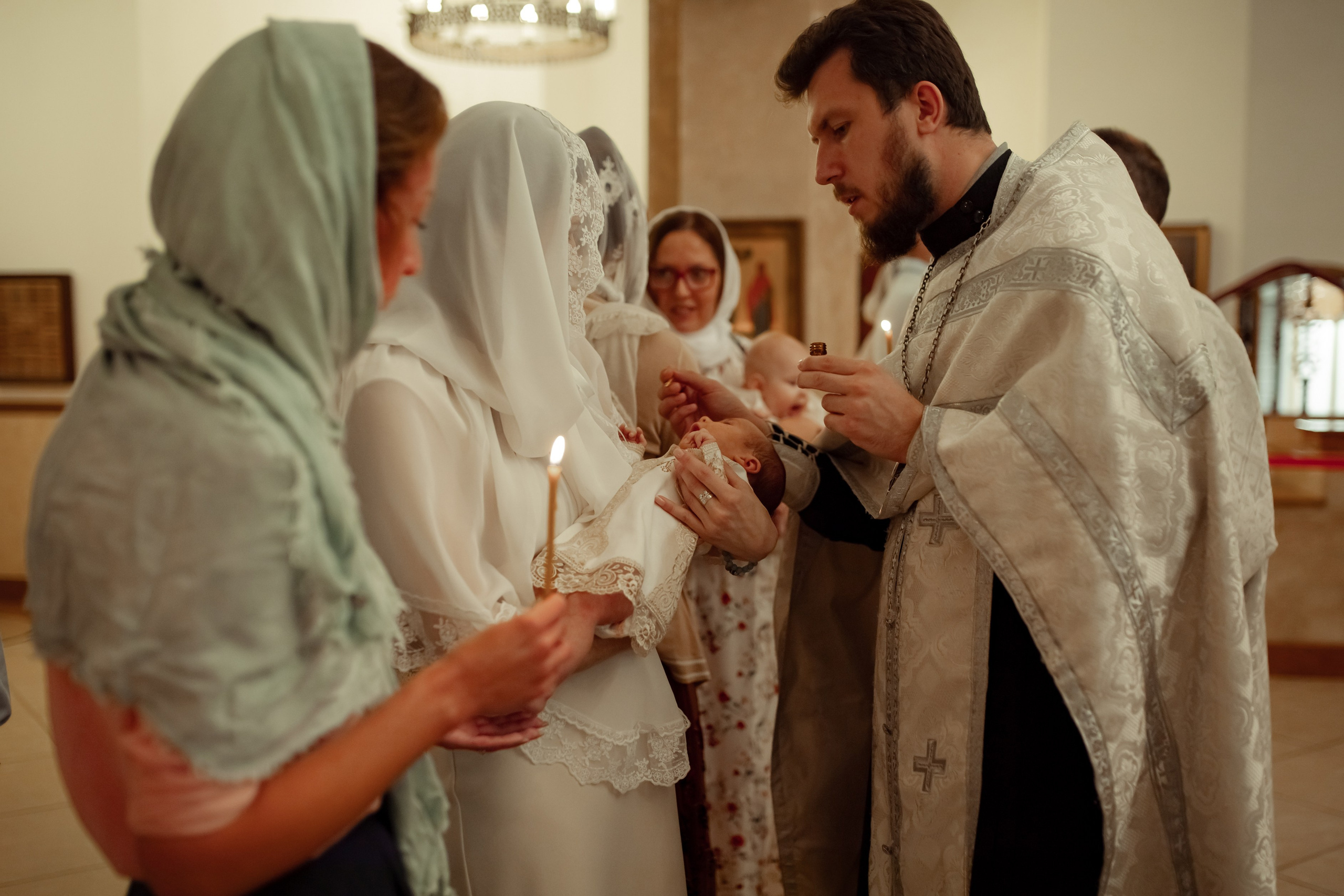 Крещение Анастасии. Семейный и детский фотограф в Москве Дорогова Екатерина