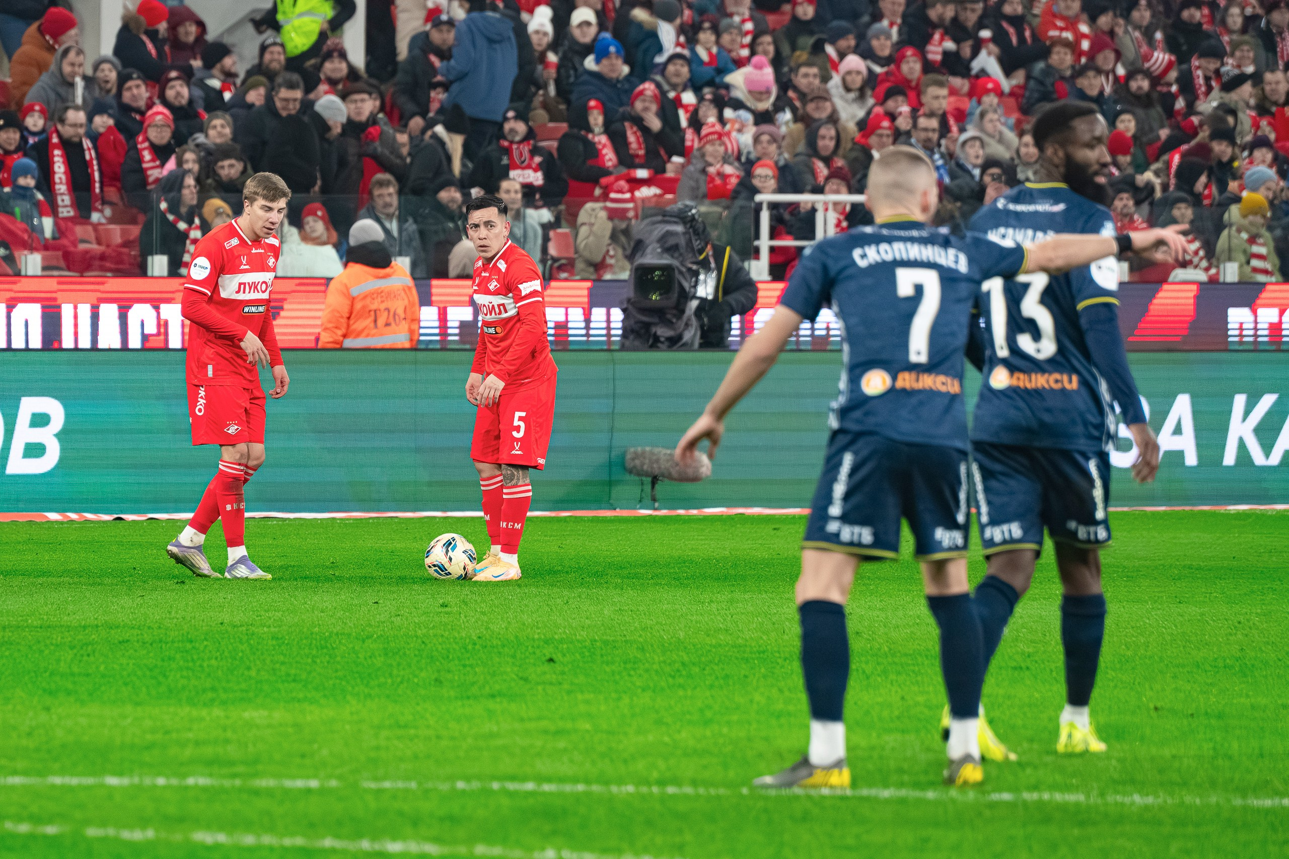 Спартак — Динамо — Чемпионат РПЛ. Спортивная фотосъемка в Москве и Московской области — Спорт в Москве