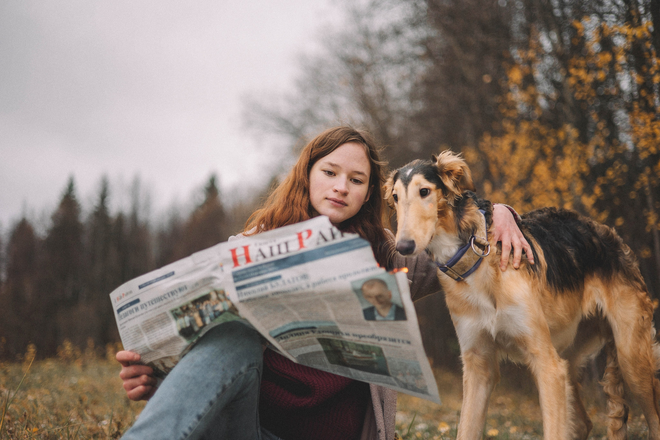 Алена, Леви и Микаса. Фотограф-анималист Богданова Полина