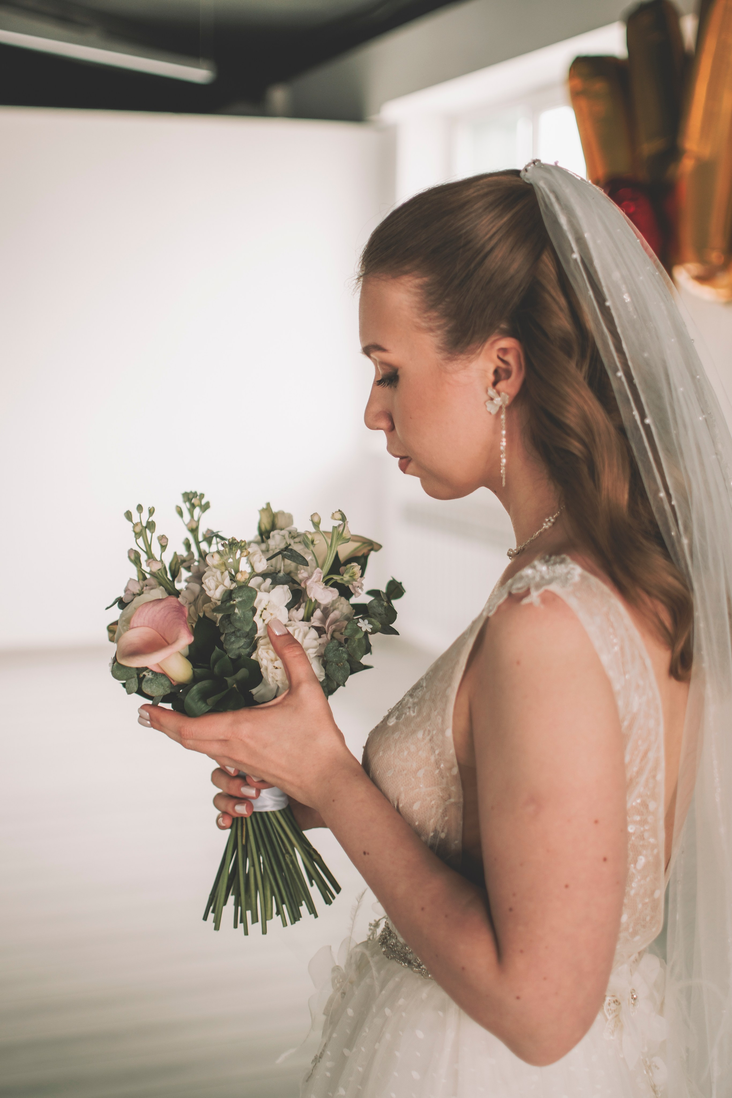 Альберт и Анастасия (Студийная фотосессия, роспись в ДК Нефтяник + фотосессия с гостями). Семейный и свадебный фотограф Губкинский и Ставрополь