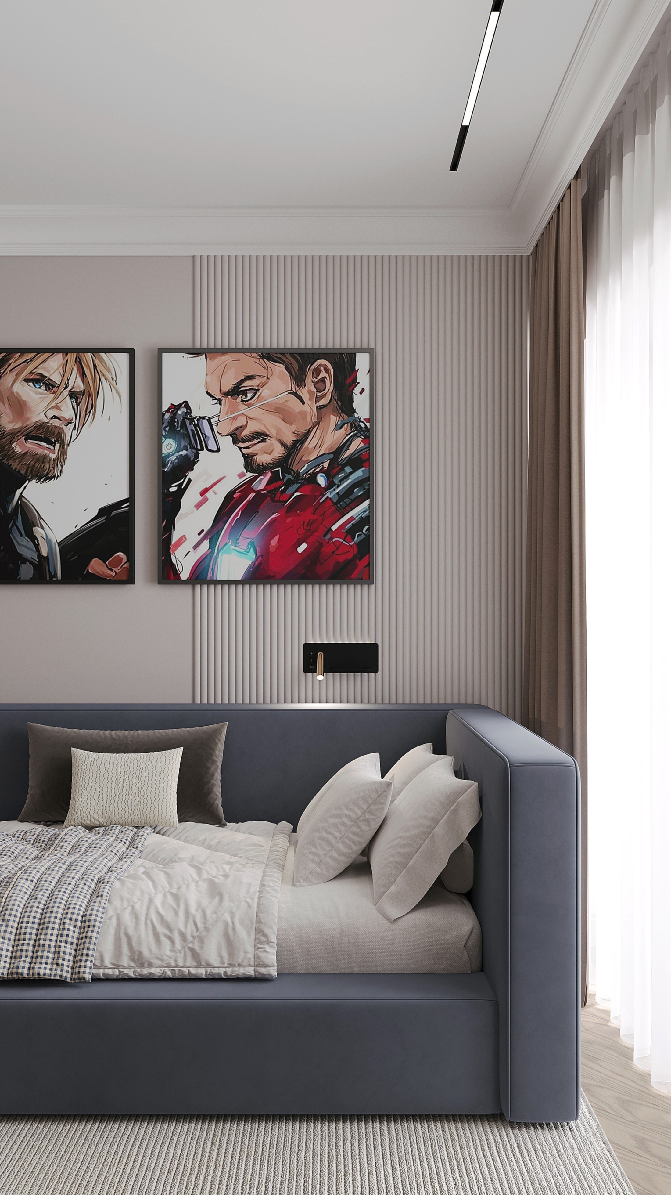 Проект ЖК City Bay Москва. Студия дизайна интерьера Лактионовой Елены